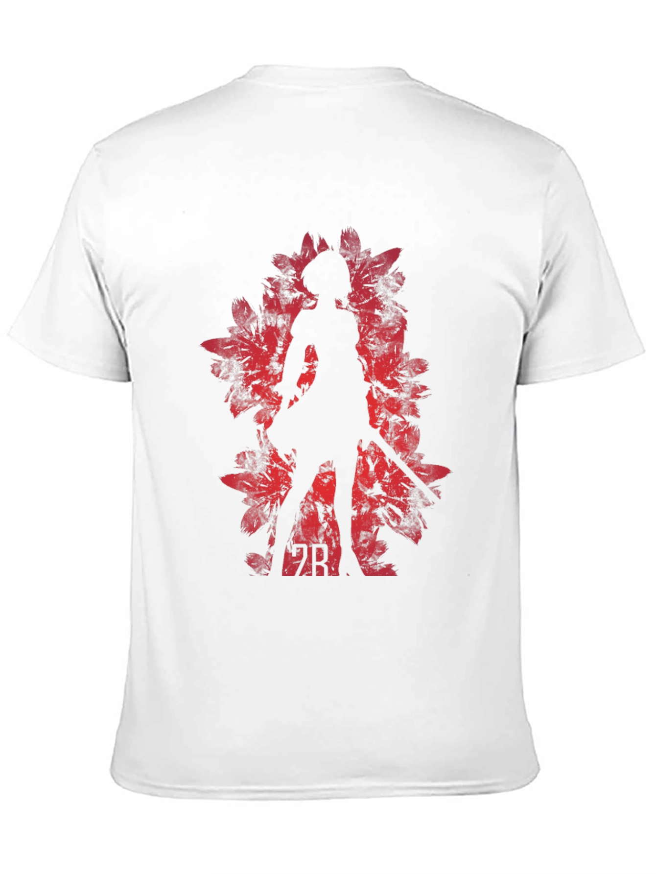 2B Nier Automata Red Silhouette T-Shirt