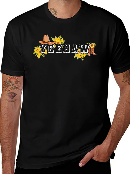 Yeehaw Cowboy Country Style Graphic Tee