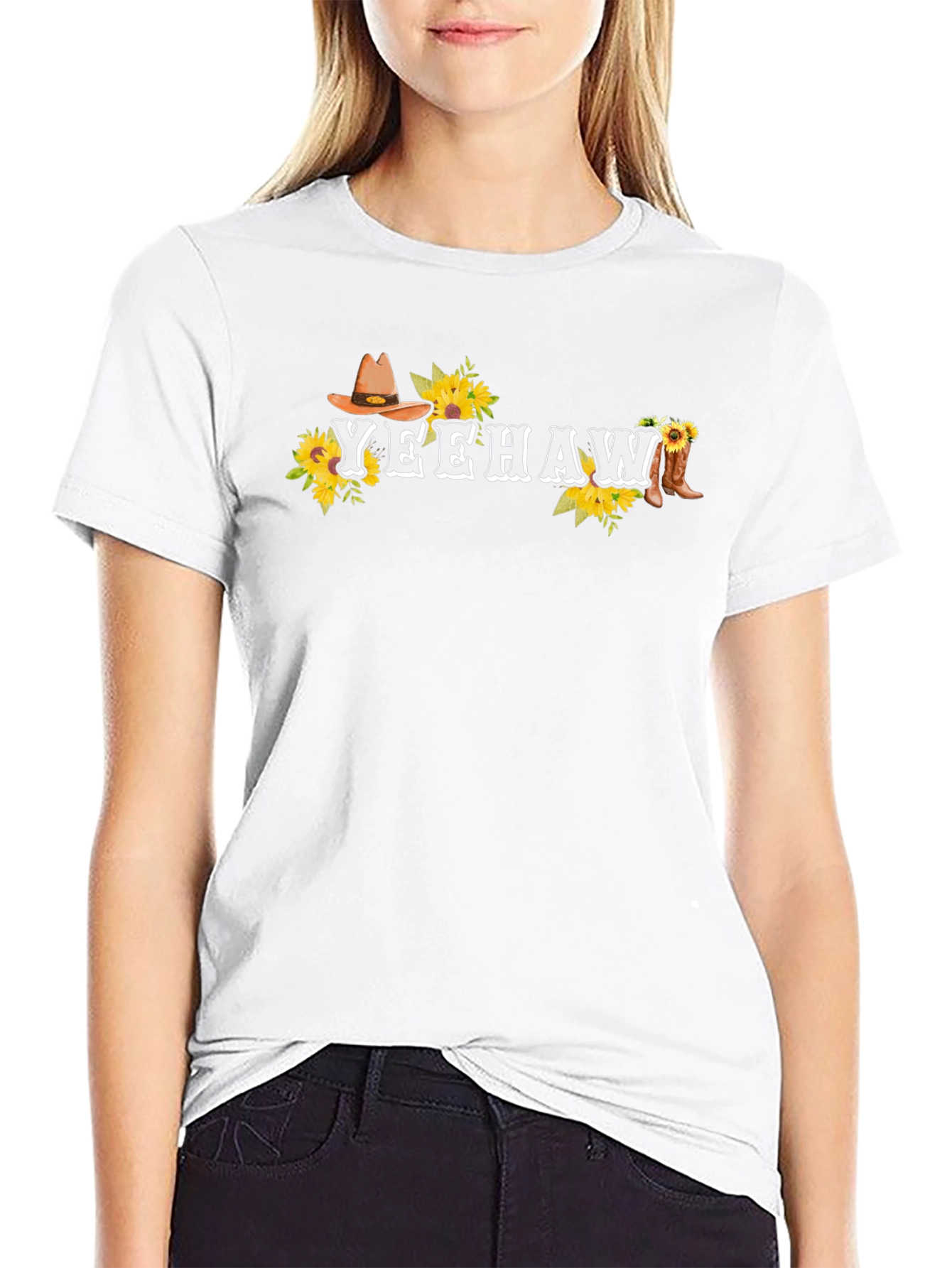 Yeehaw Cowboy Country Style Graphic Tee