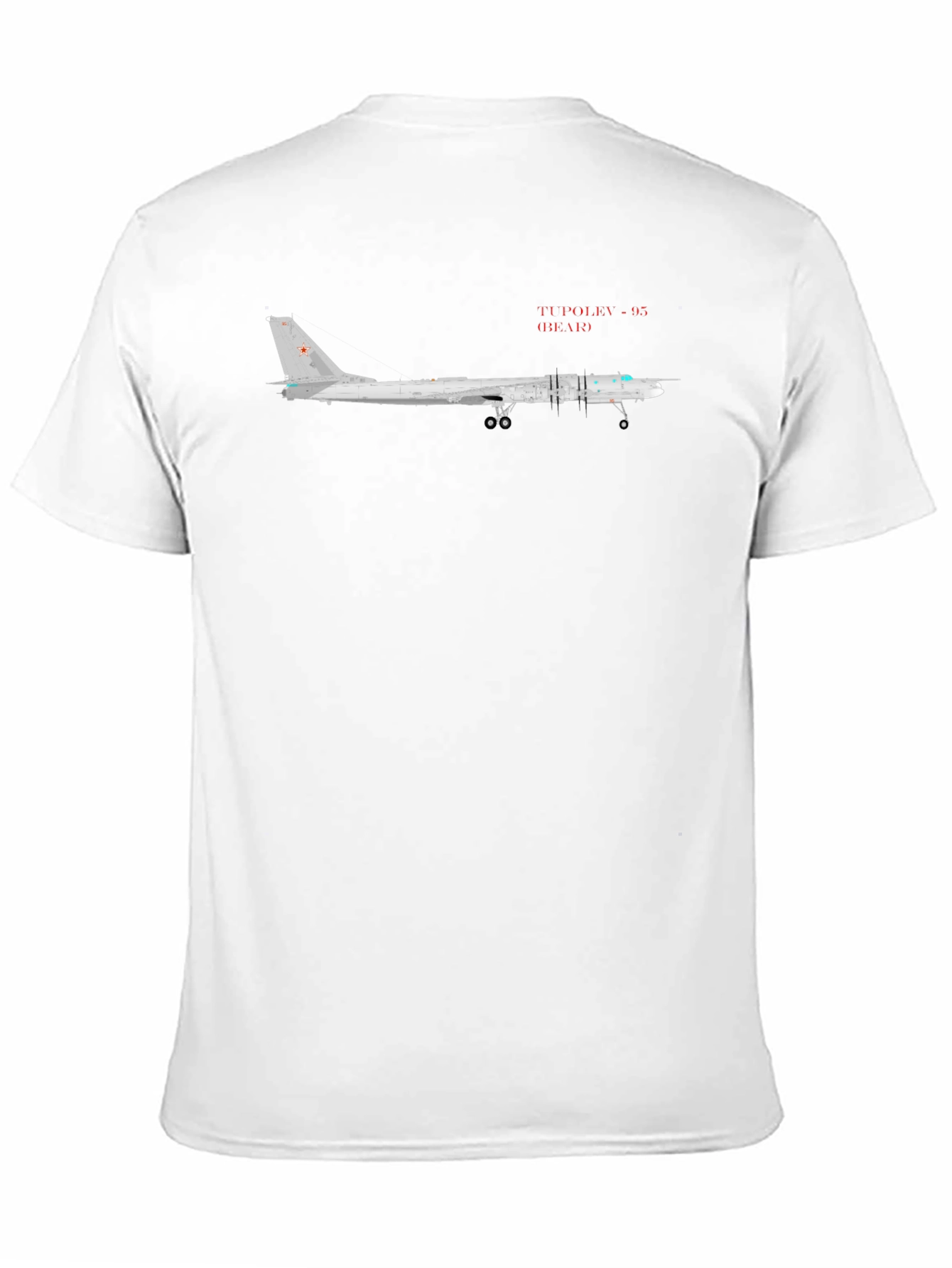 Tu-95 Bear Graphic T-Shirt - Aviation Tee