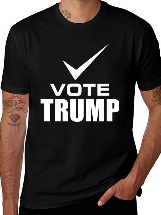 Vote Trump Graphic Tee - Patriotic Election T-Shirt