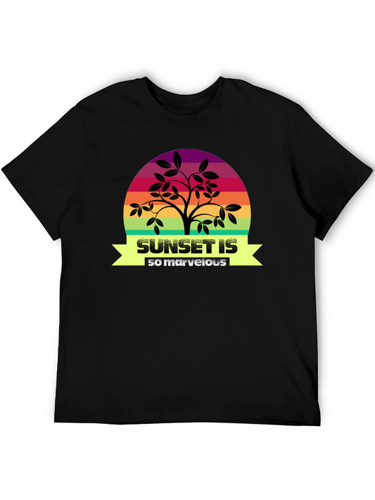 Sunset Is So Marvelous Graphic Tee