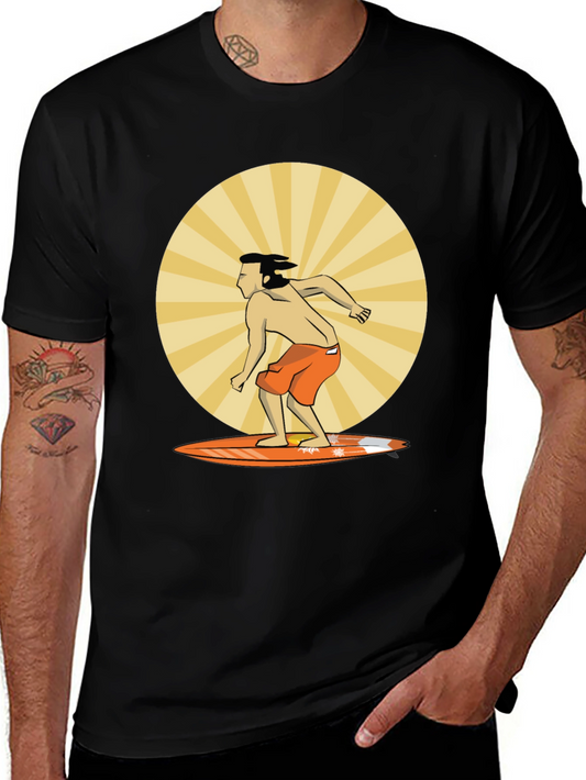 Surfer Graphic Tee - Cool Casual Comfort
