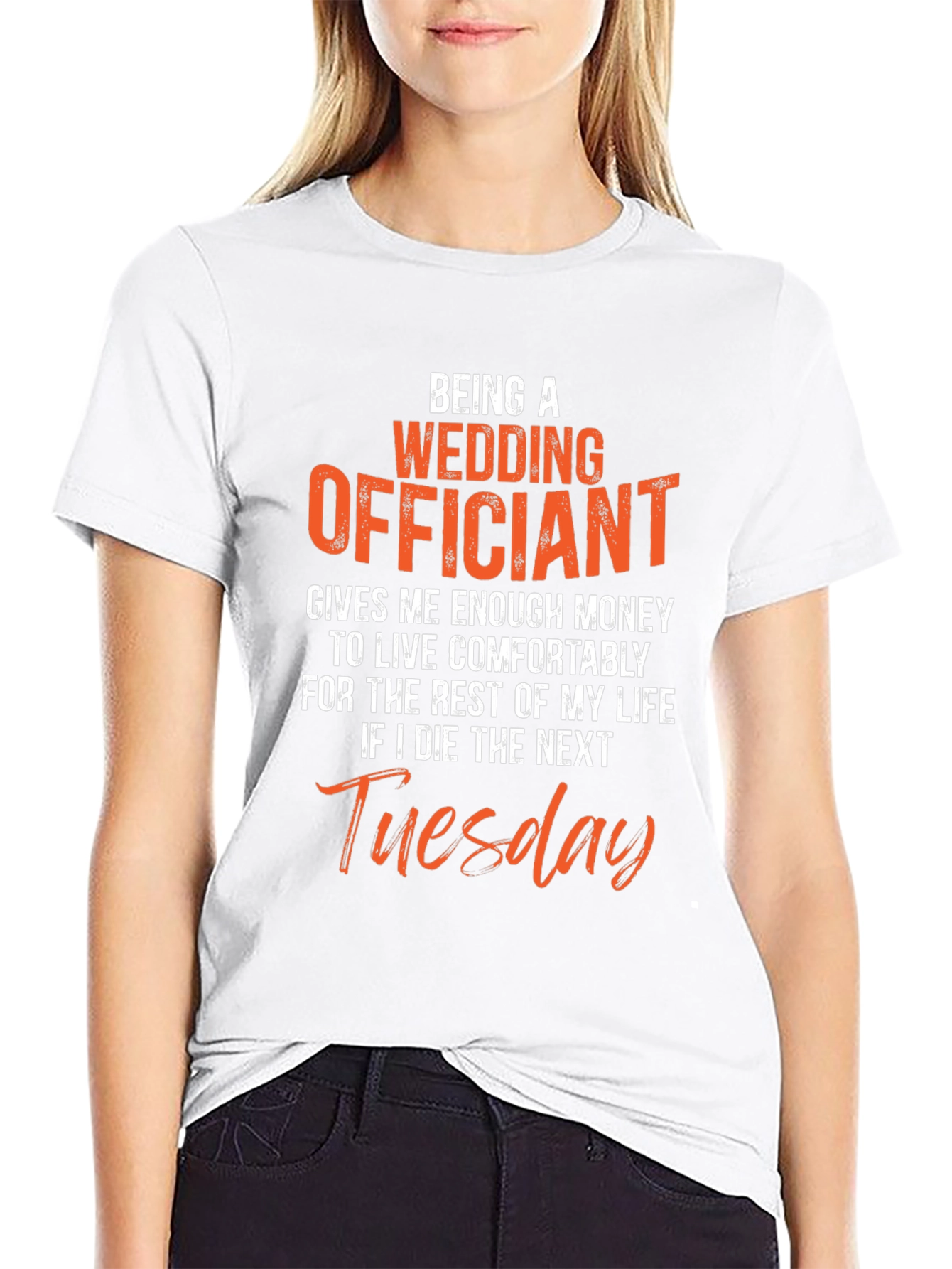 Wedding Officiant T-Shirt - Humorous Gift
