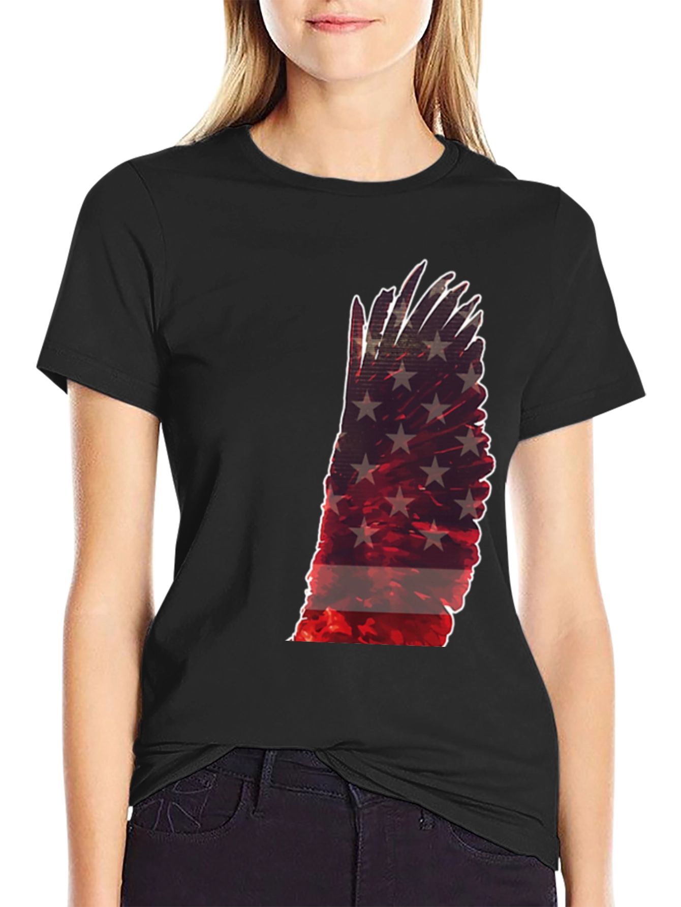 American Flag Wing T-Shirt