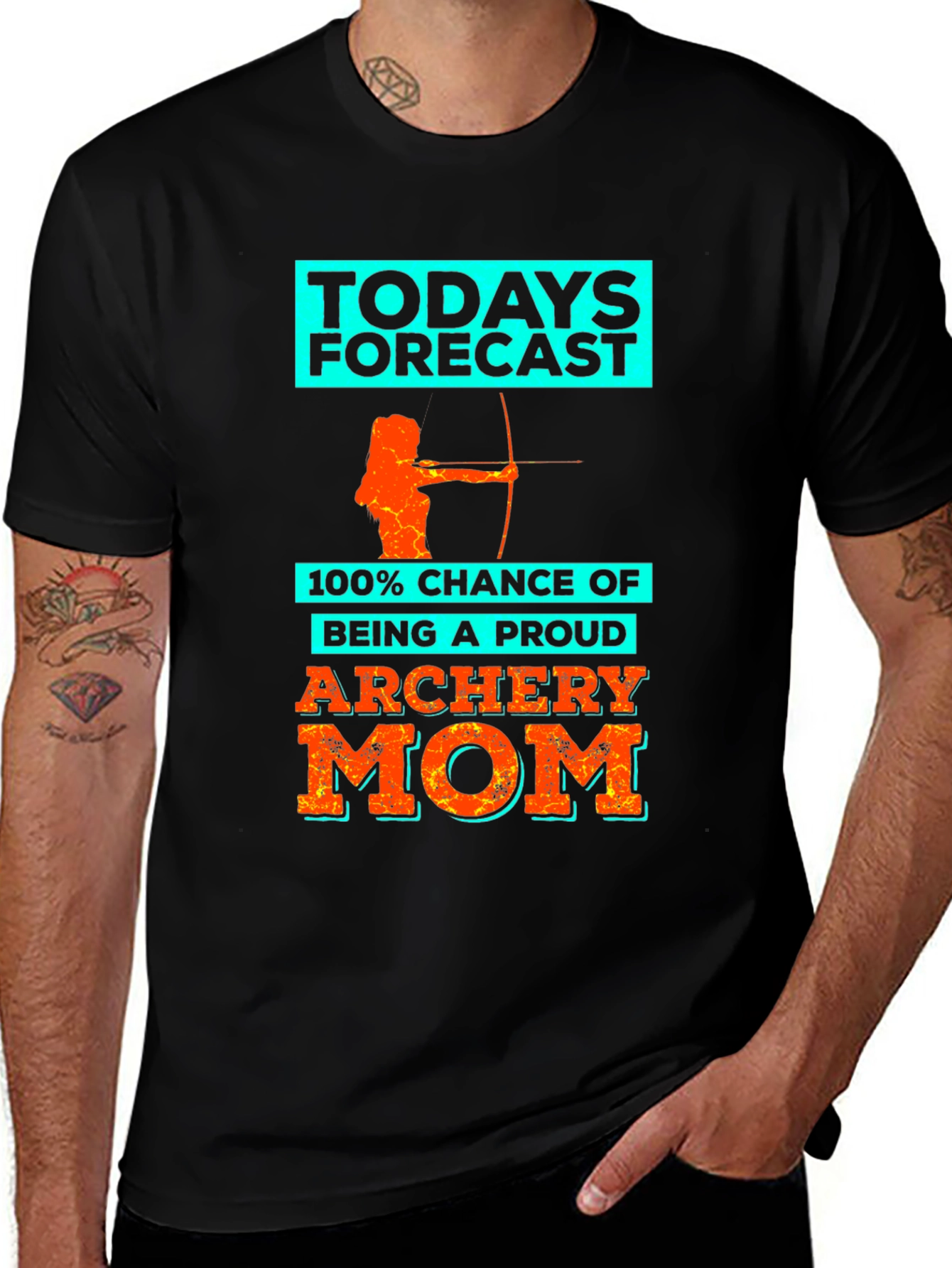 Archery Mom Forecast T-Shirt