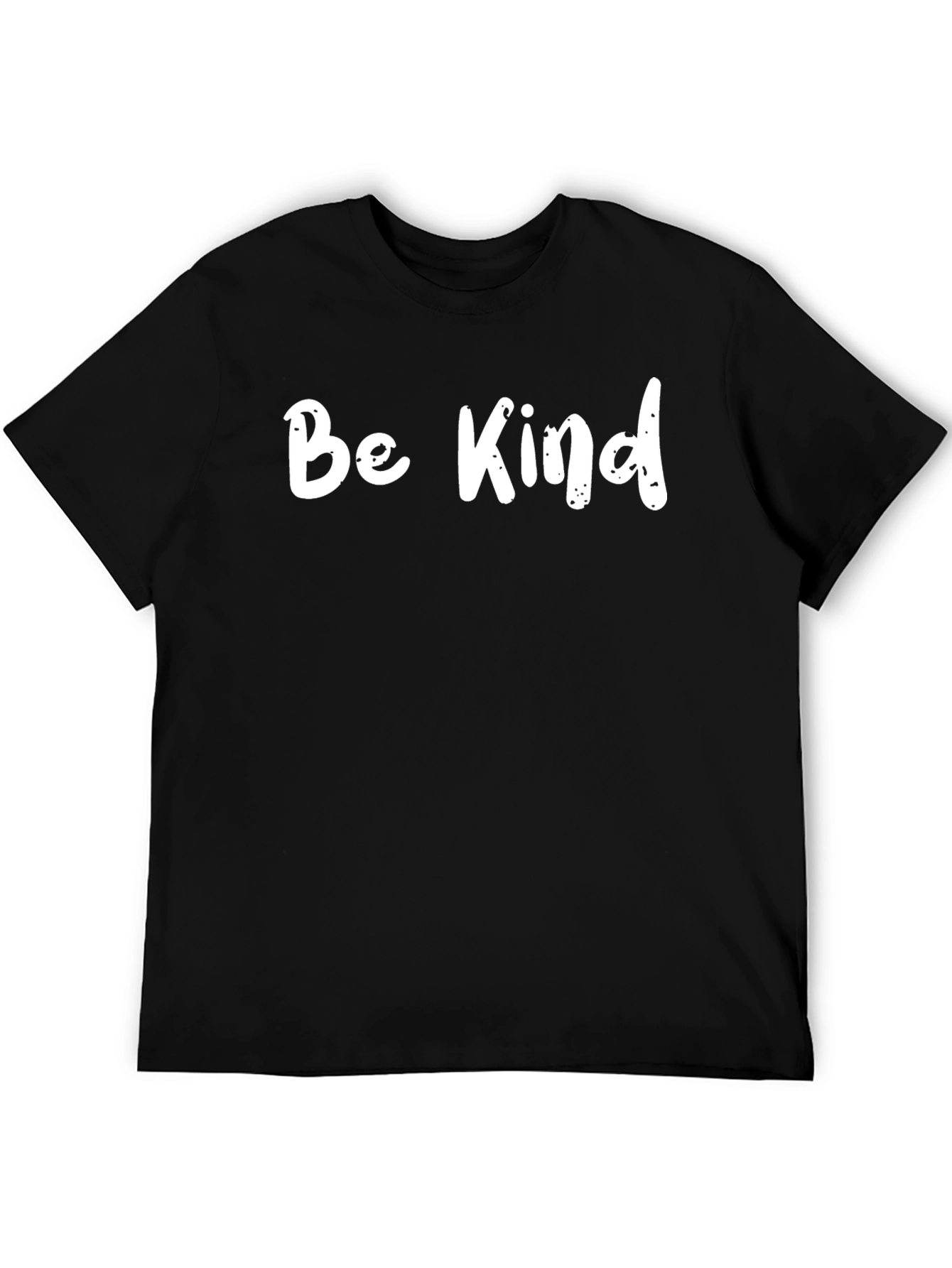 Be Kind Black T-Shirt Inspirational Graphic Tee