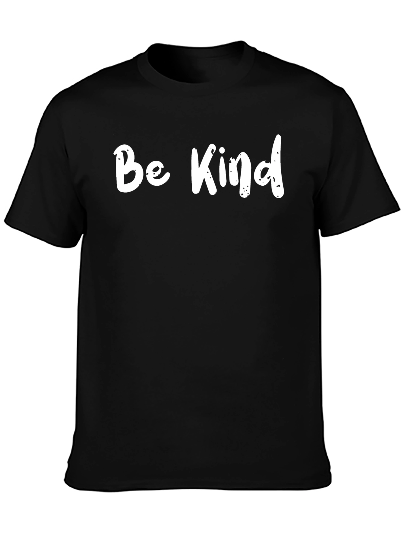 Be Kind Black T-Shirt Inspirational Graphic Tee