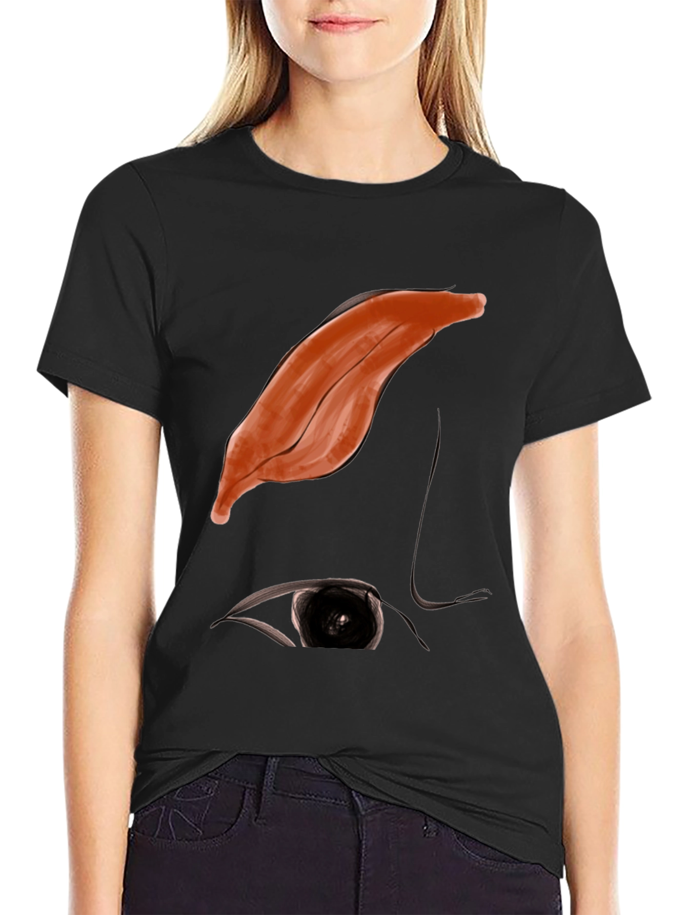Abstract Eye Graphic T-Shirt