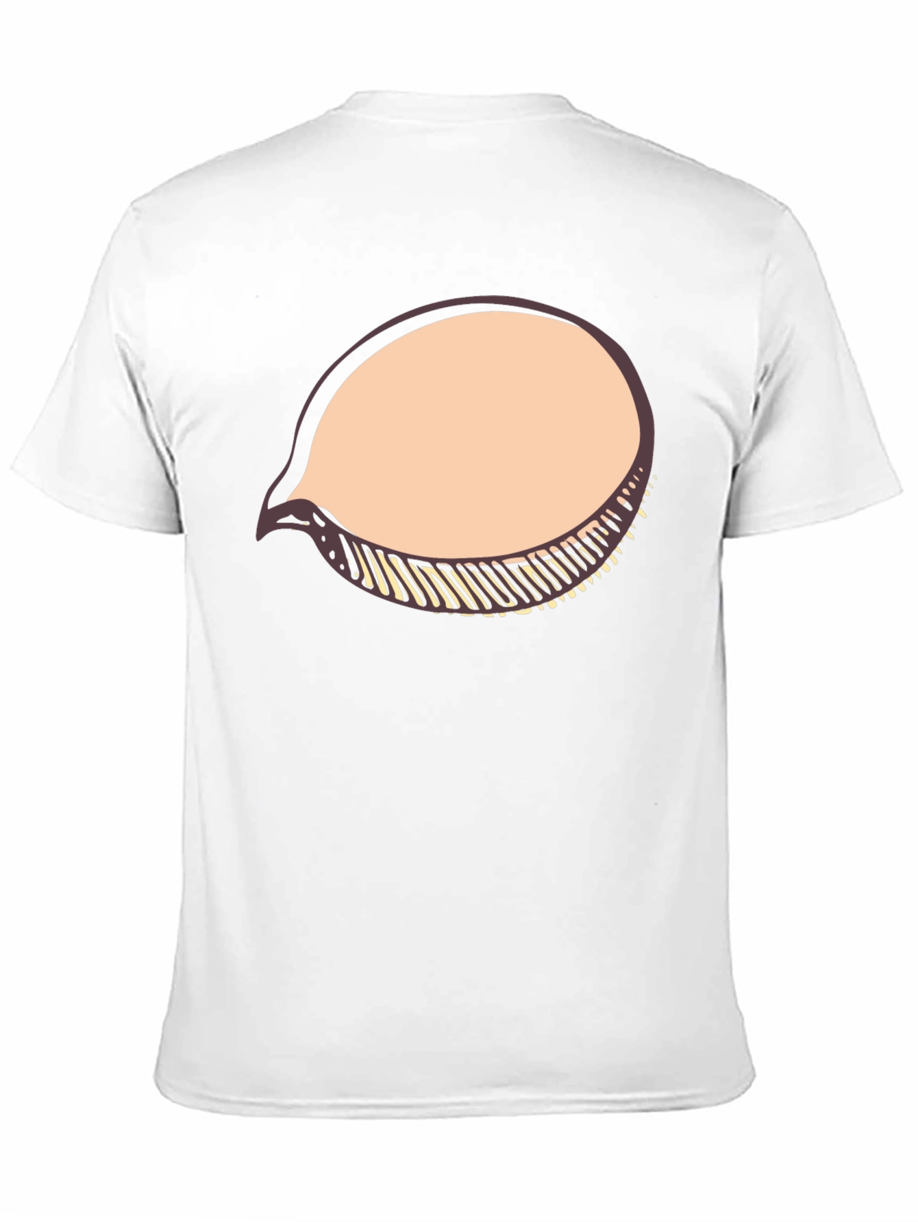Black T-Shirt with Speech Bubble Graphic