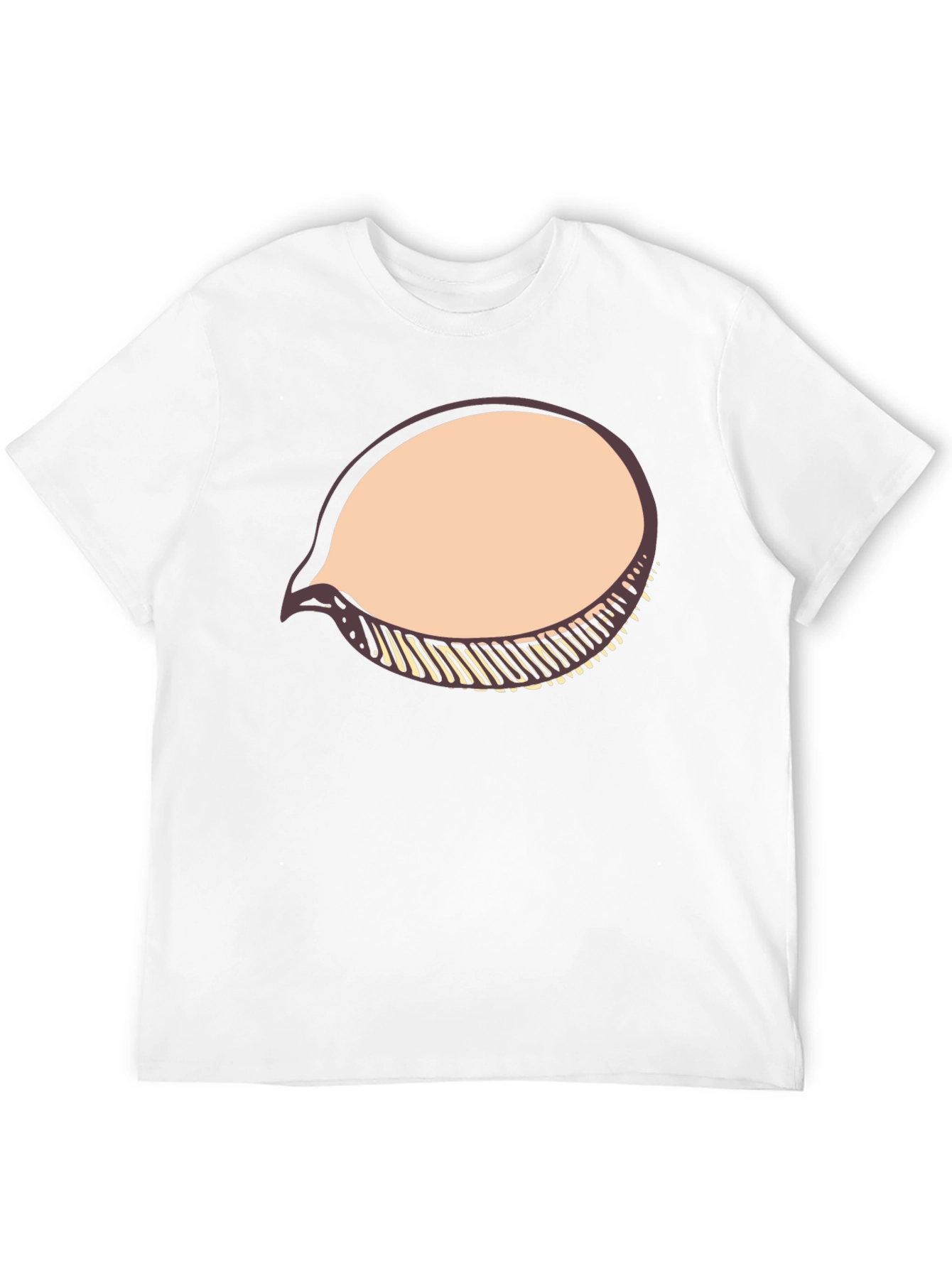 Black T-Shirt with Speech Bubble Graphic