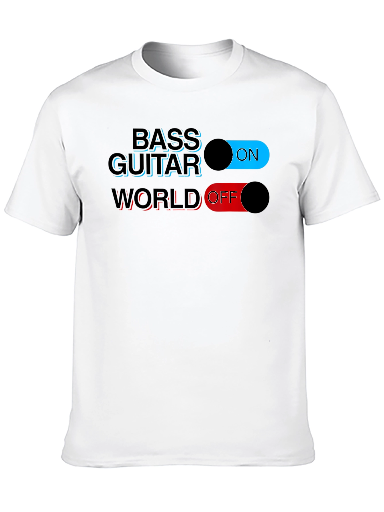 Bass Guitar Mode T-Shirt - Music Lover Tee