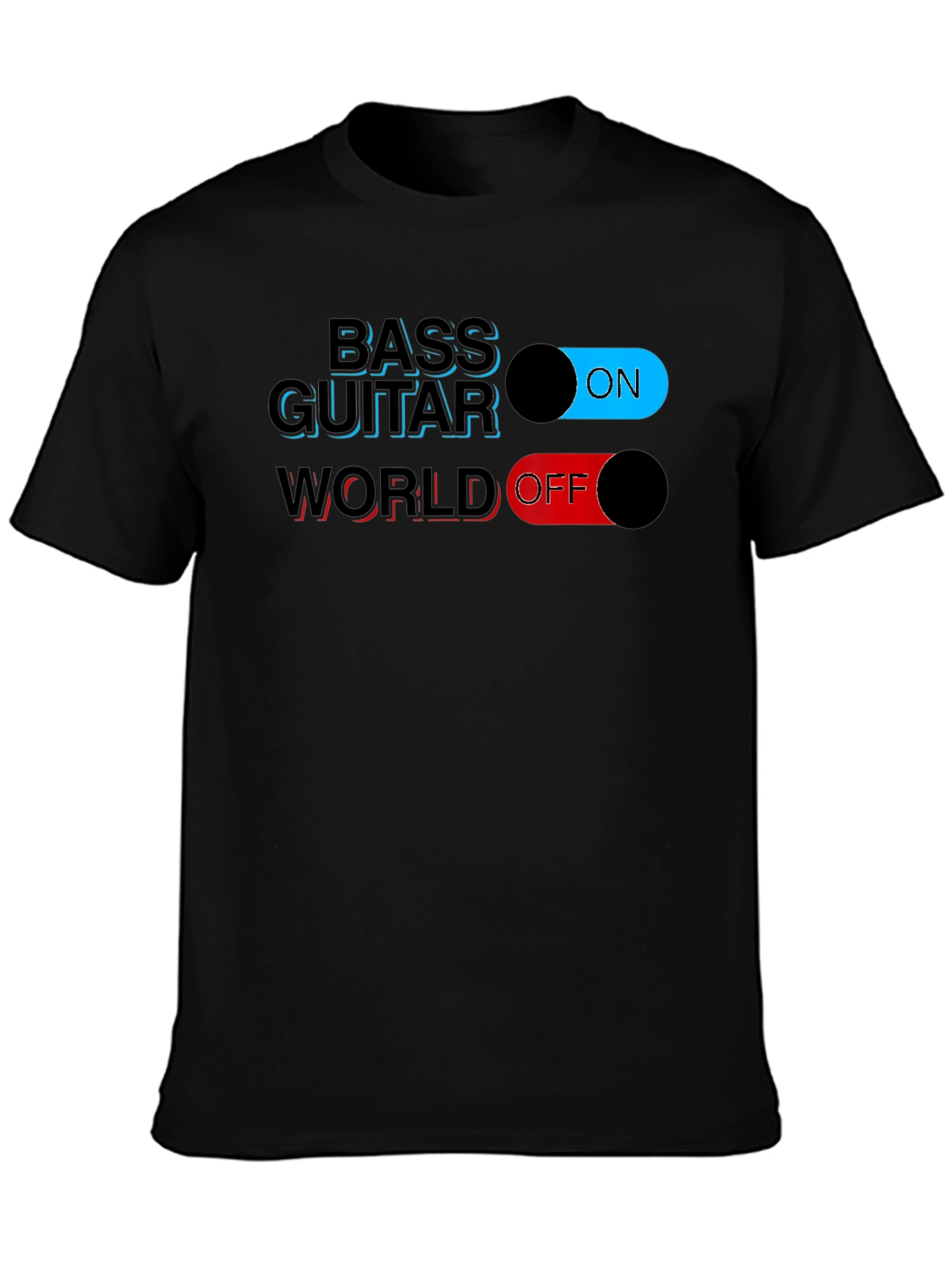 Bass Guitar Mode T-Shirt - Music Lover Tee