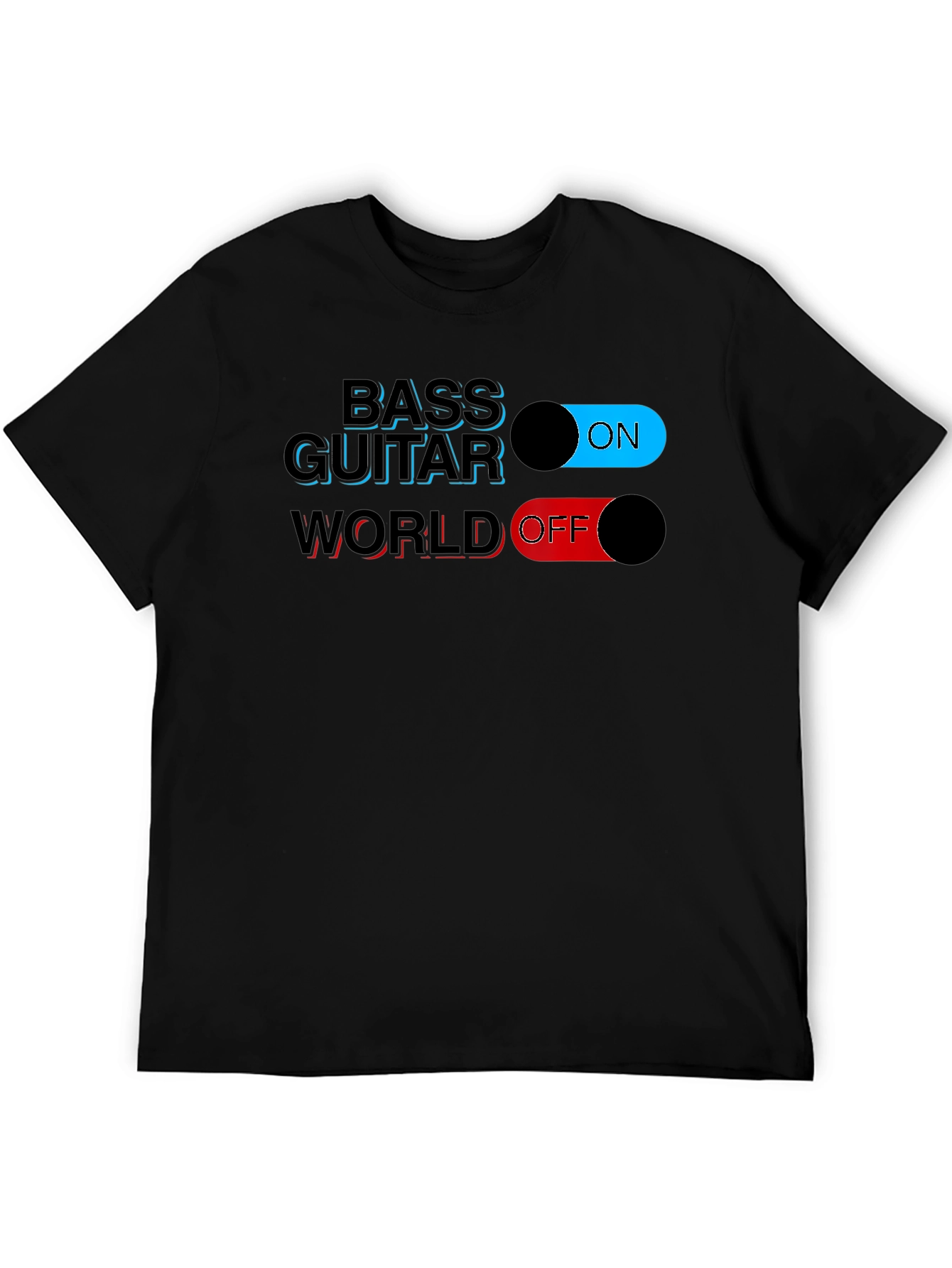 Bass Guitar Mode T-Shirt - Music Lover Tee