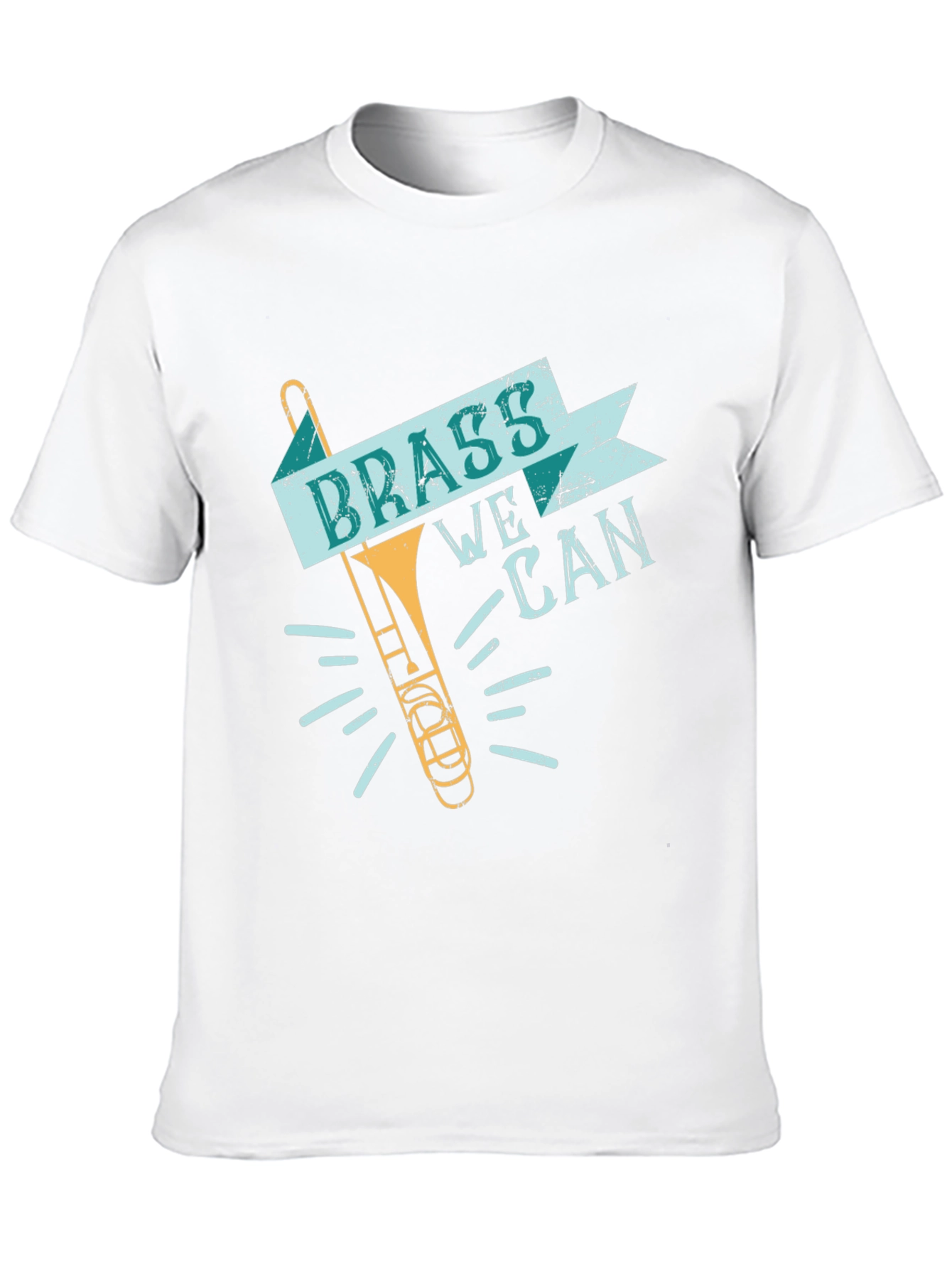 Brass We Can T-Shirt - Musical Instrument Tee