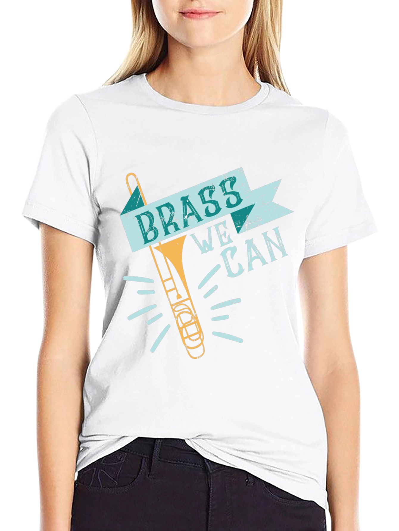Brass We Can T-Shirt - Musical Instrument Tee