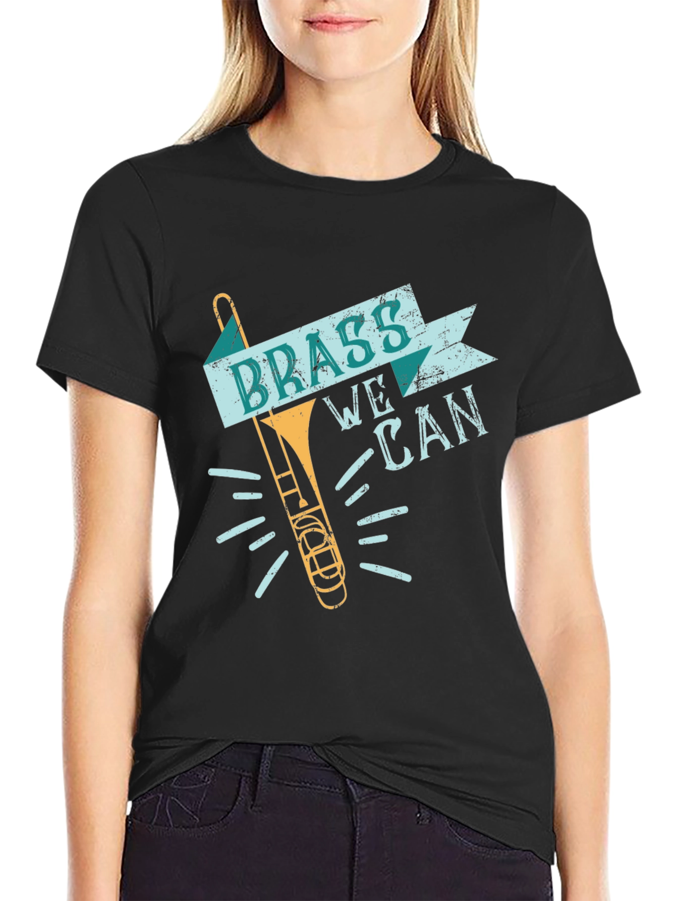 Brass We Can T-Shirt - Musical Instrument Tee