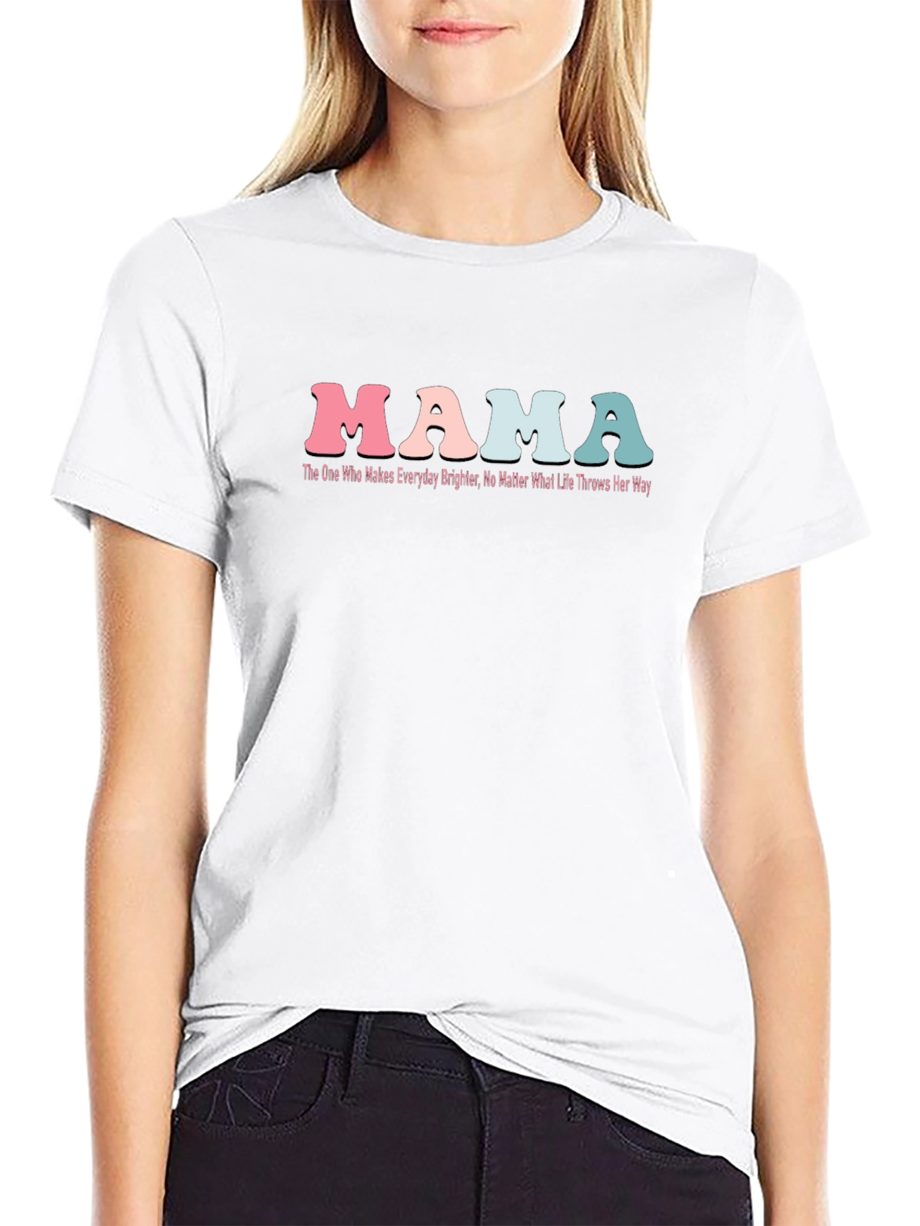 Trendy Mama T-Shirt - Everyday Brighter Design