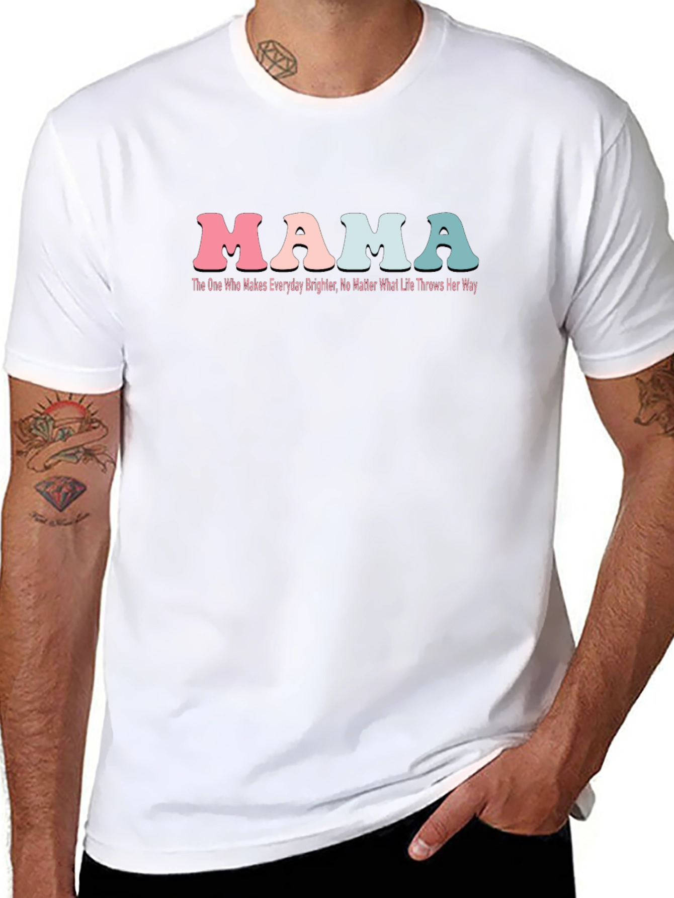 Trendy Mama T-Shirt - Everyday Brighter Design