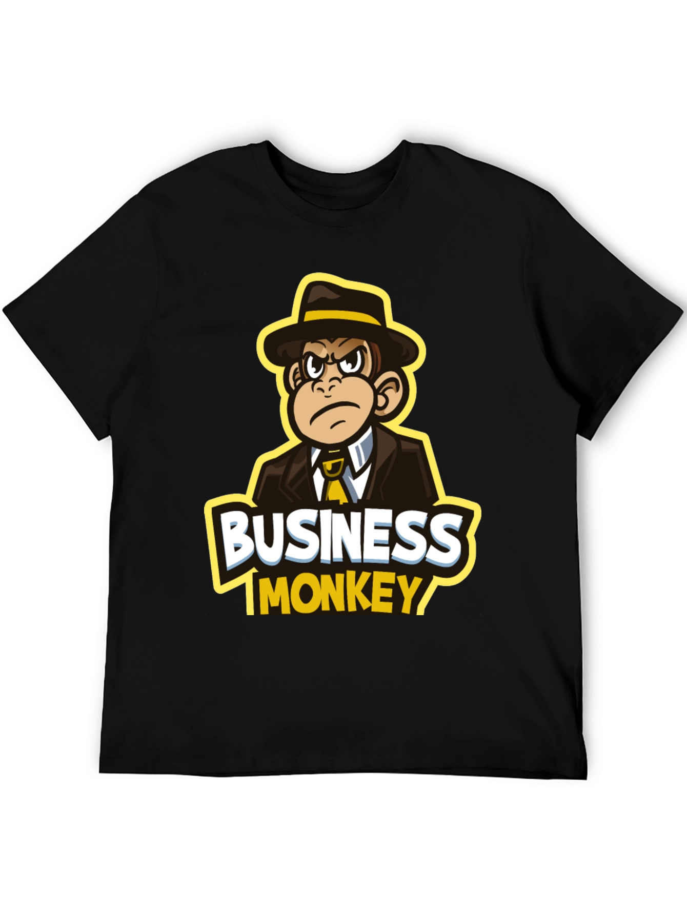 Business Monkey T-Shirt - Black