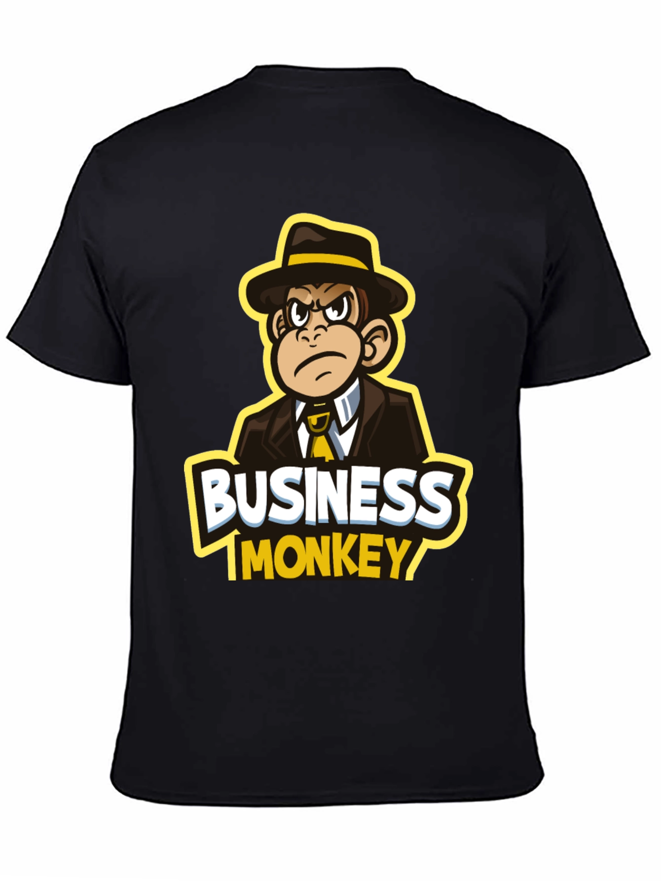 Business Monkey T-Shirt - Black