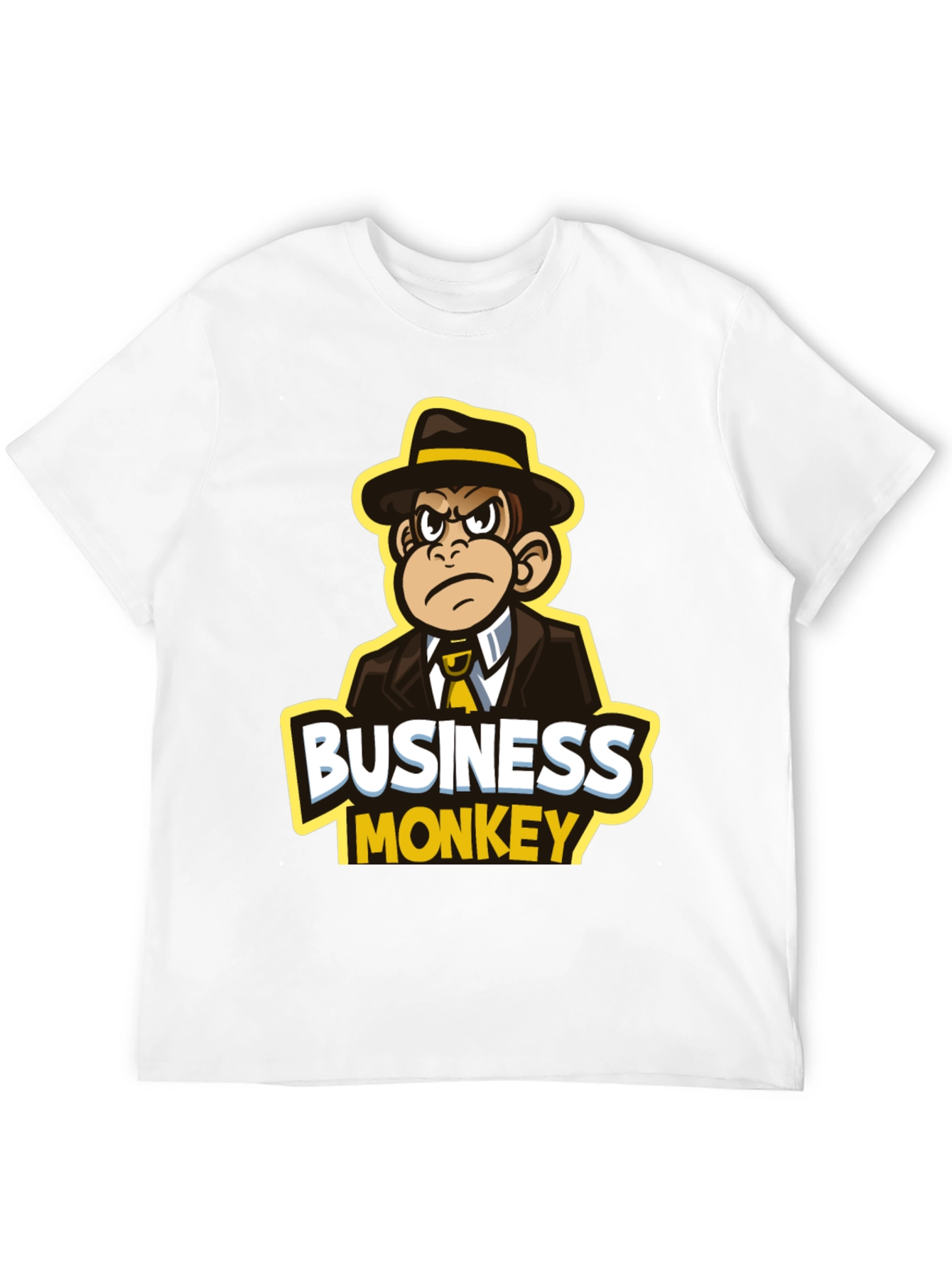 Business Monkey T-Shirt - Black