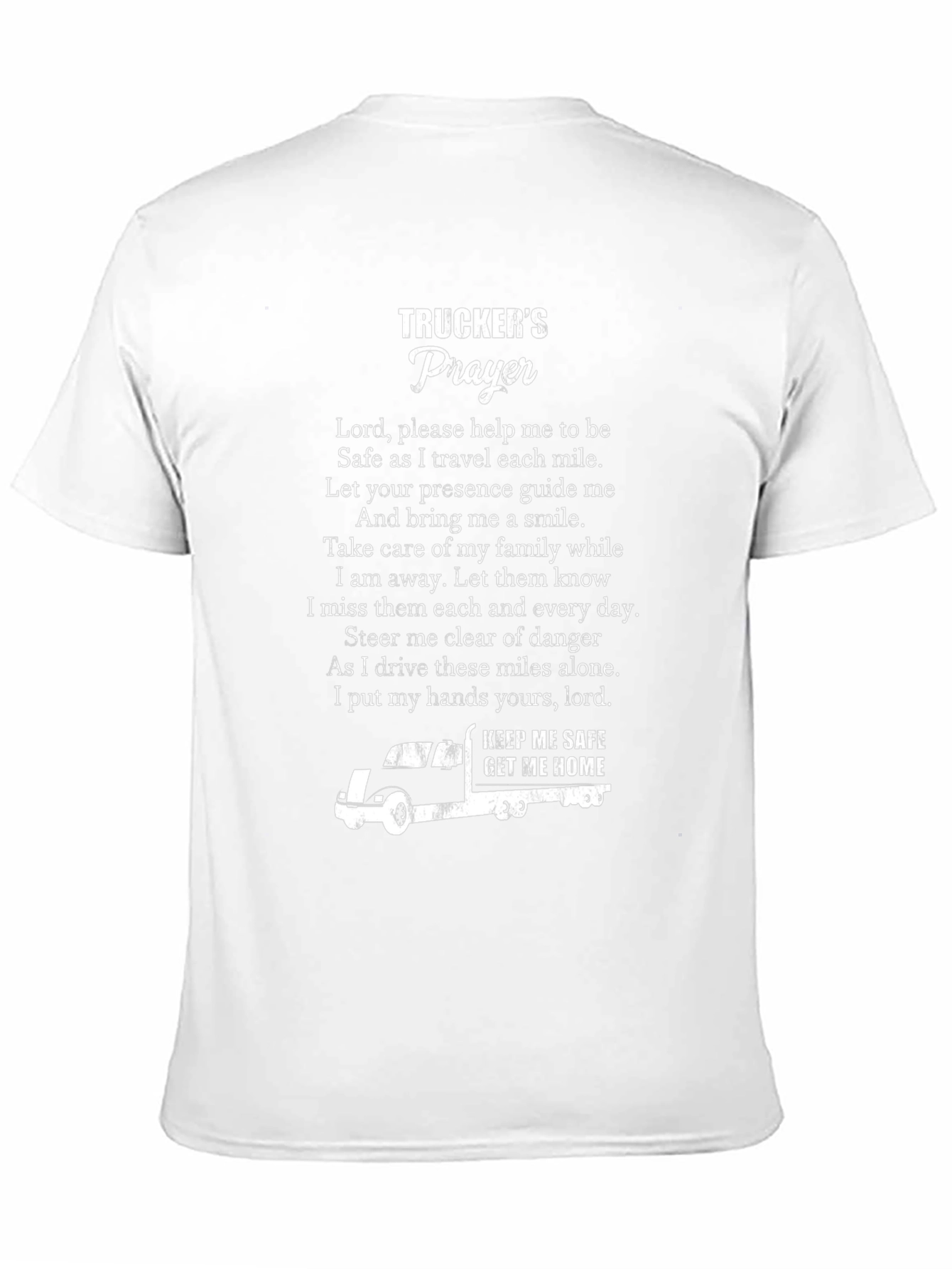 Truckers Prayer Graphic Tee - Keep Me Safe