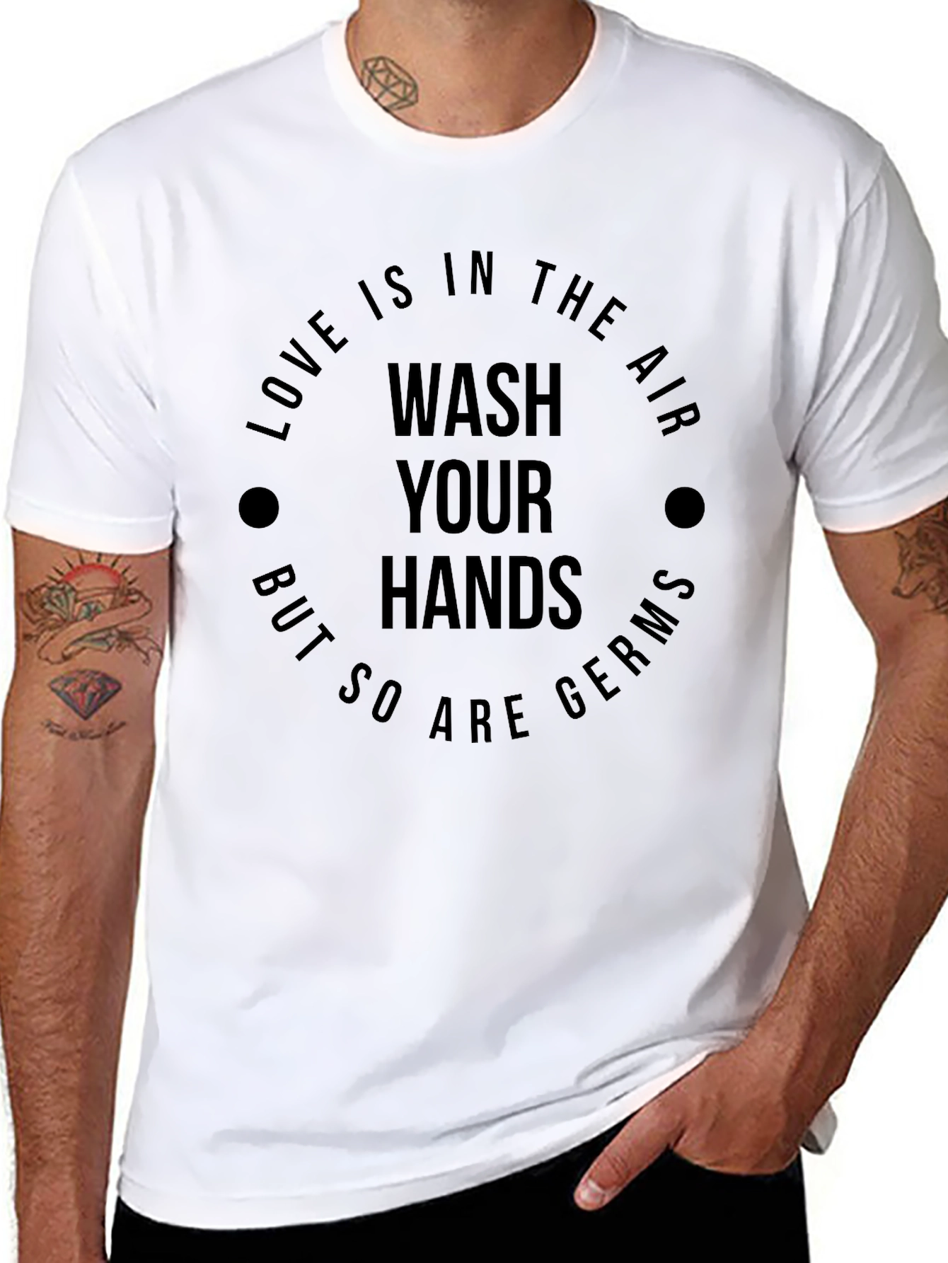 Wash Your Hands Graphic T-Shirt