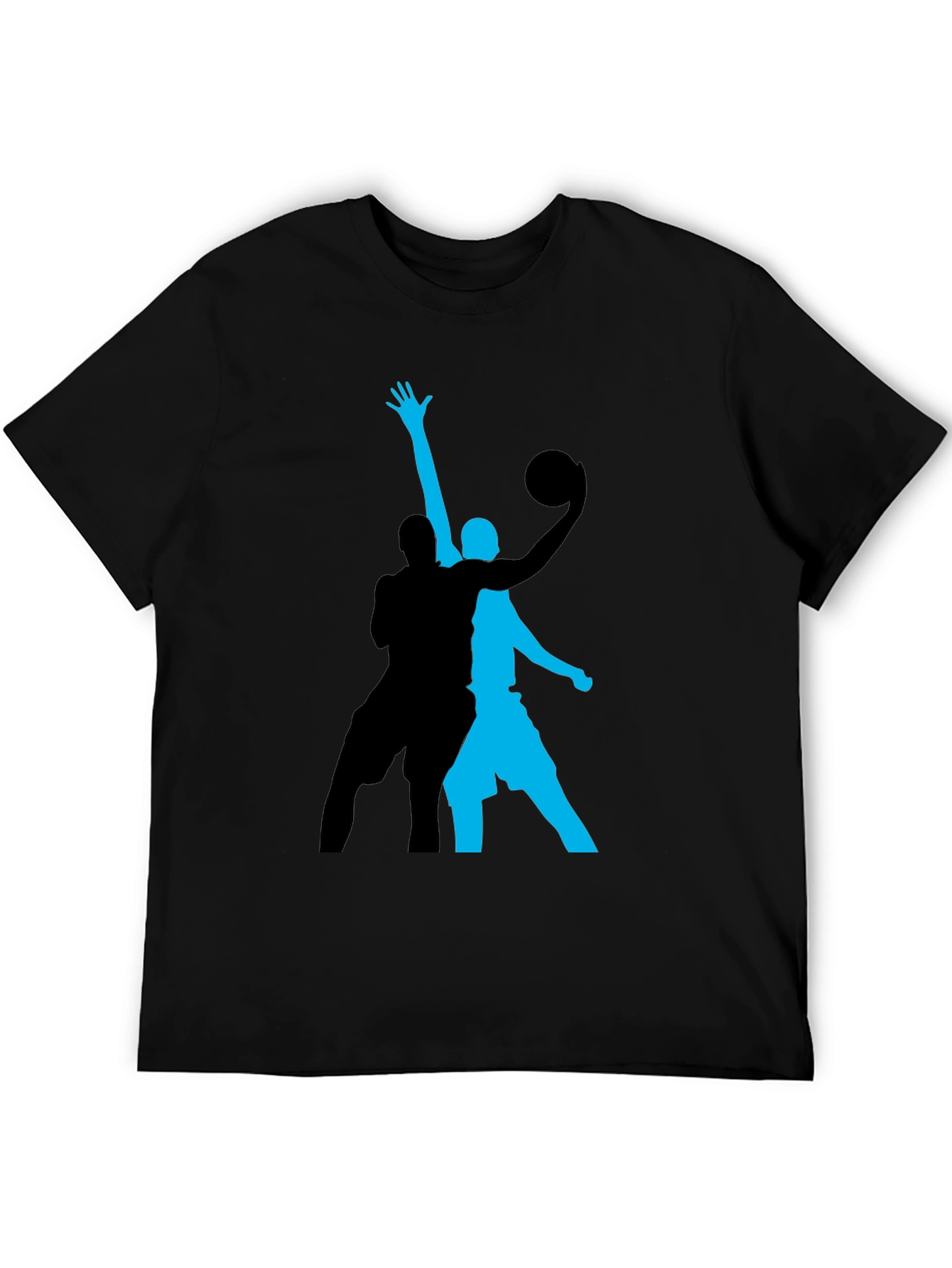 Basketball Graphic Tee - Black