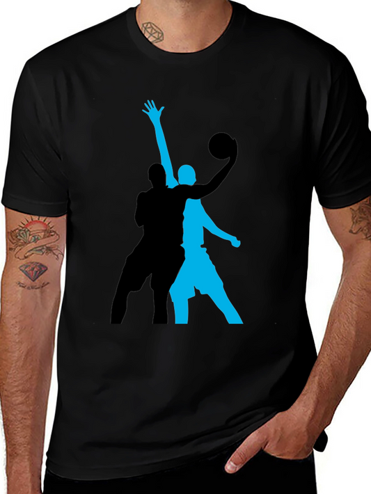 Basketball Graphic Tee - Black