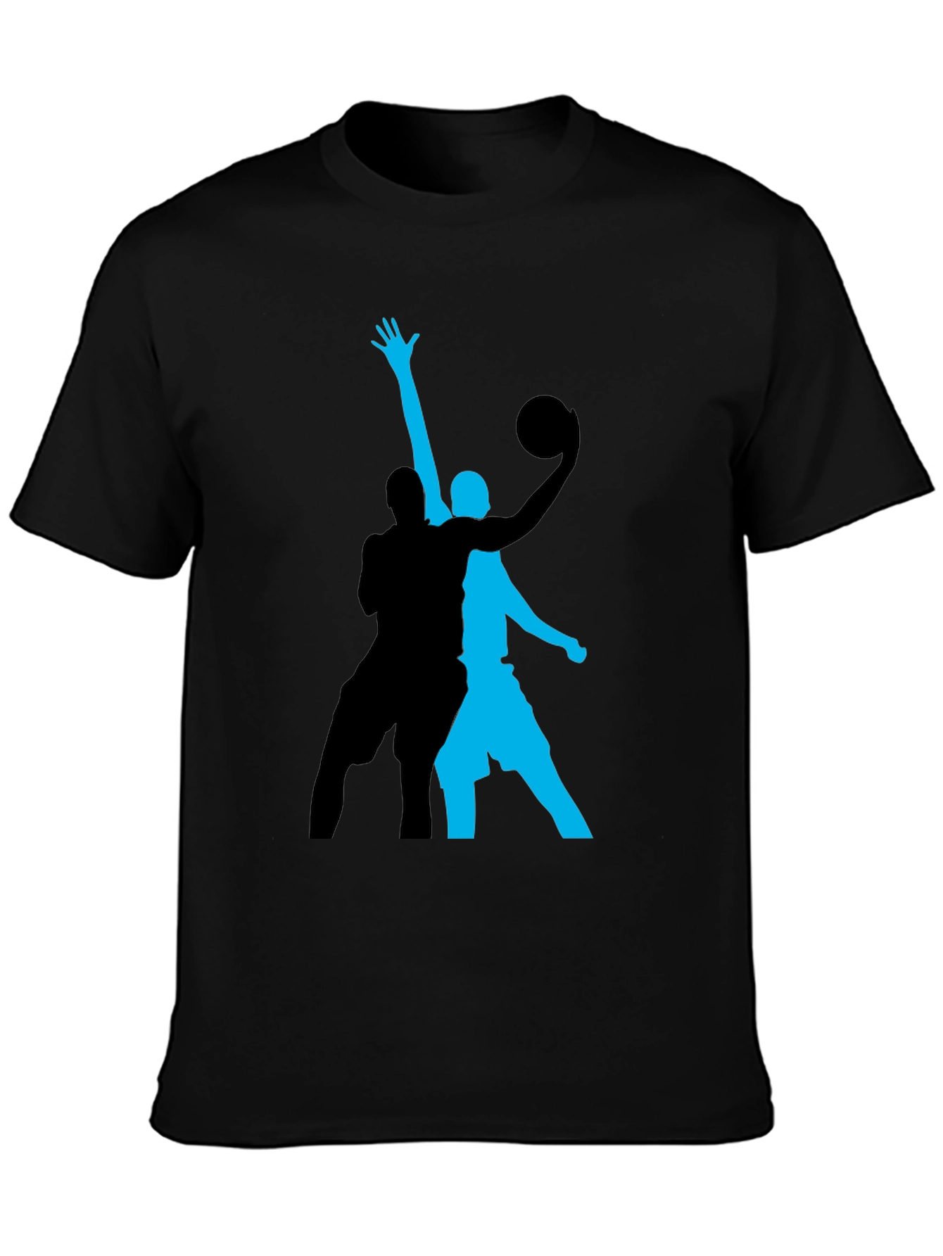 Basketball Graphic Tee - Black
