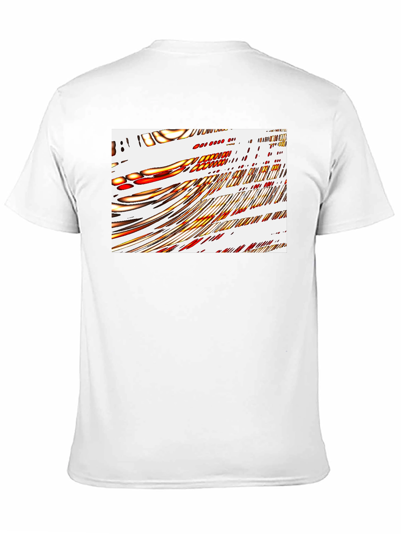 Abstract Art Graphic Print Black T-Shirt