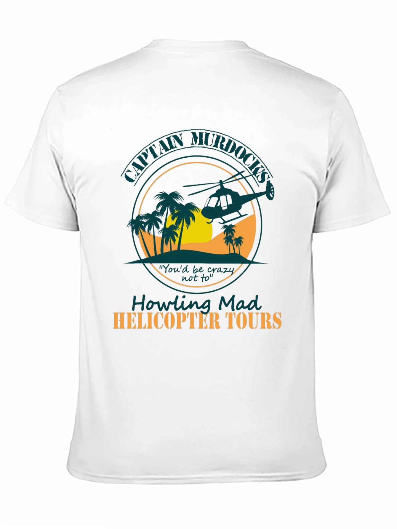 Captain Murdocks Helicopter Tours Tee
