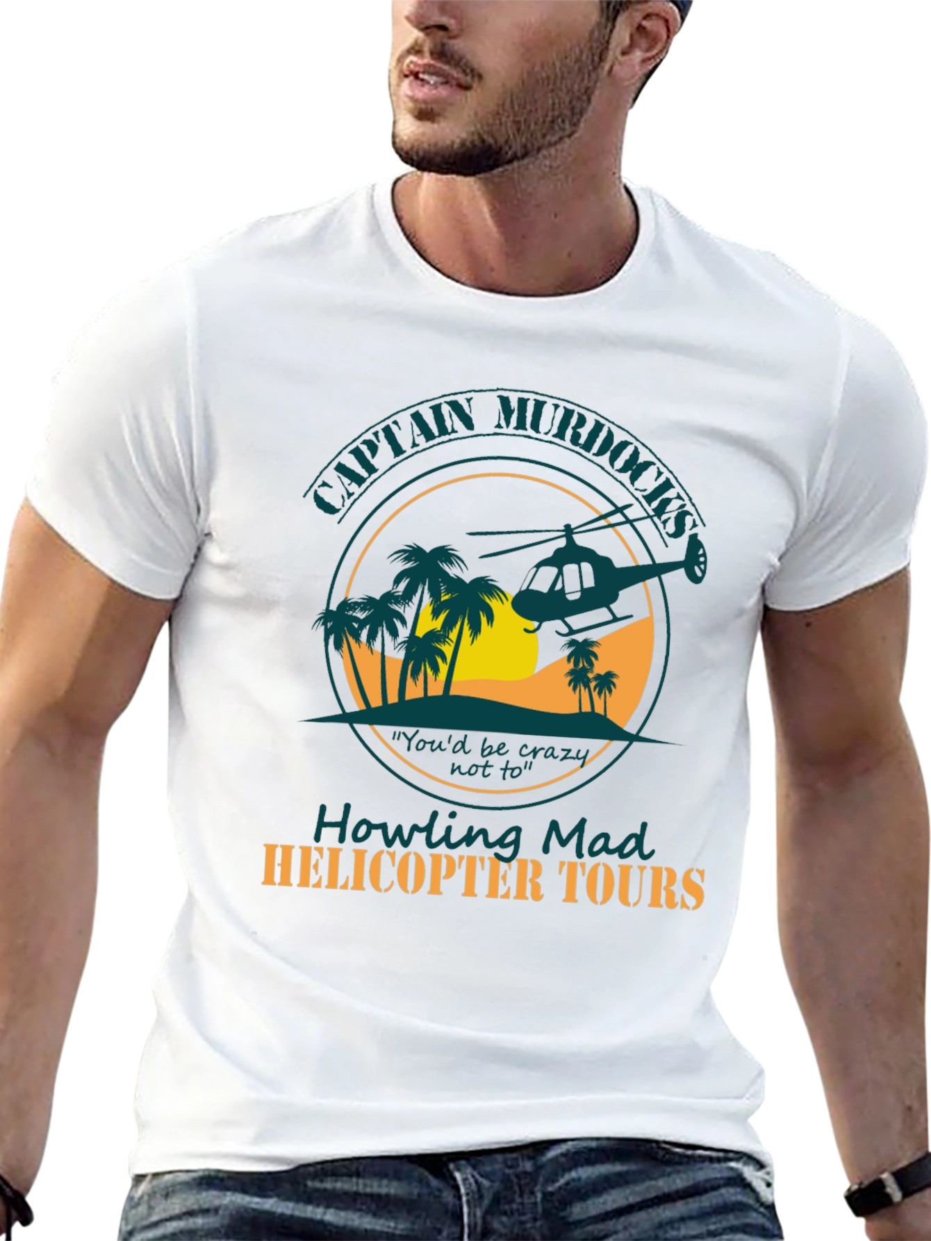 Captain Murdocks Helicopter Tours Tee