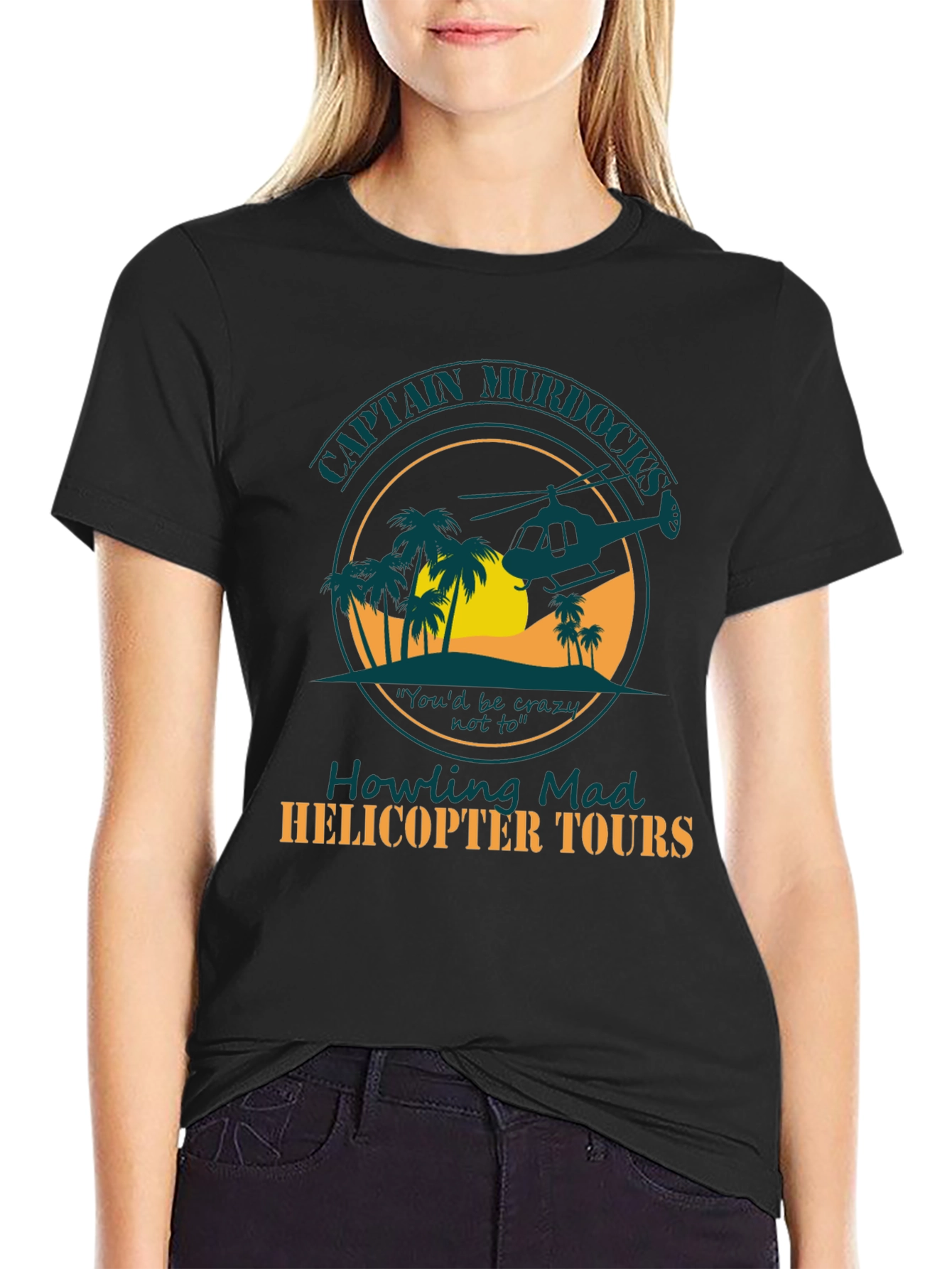 Captain Murdocks Helicopter Tours Tee