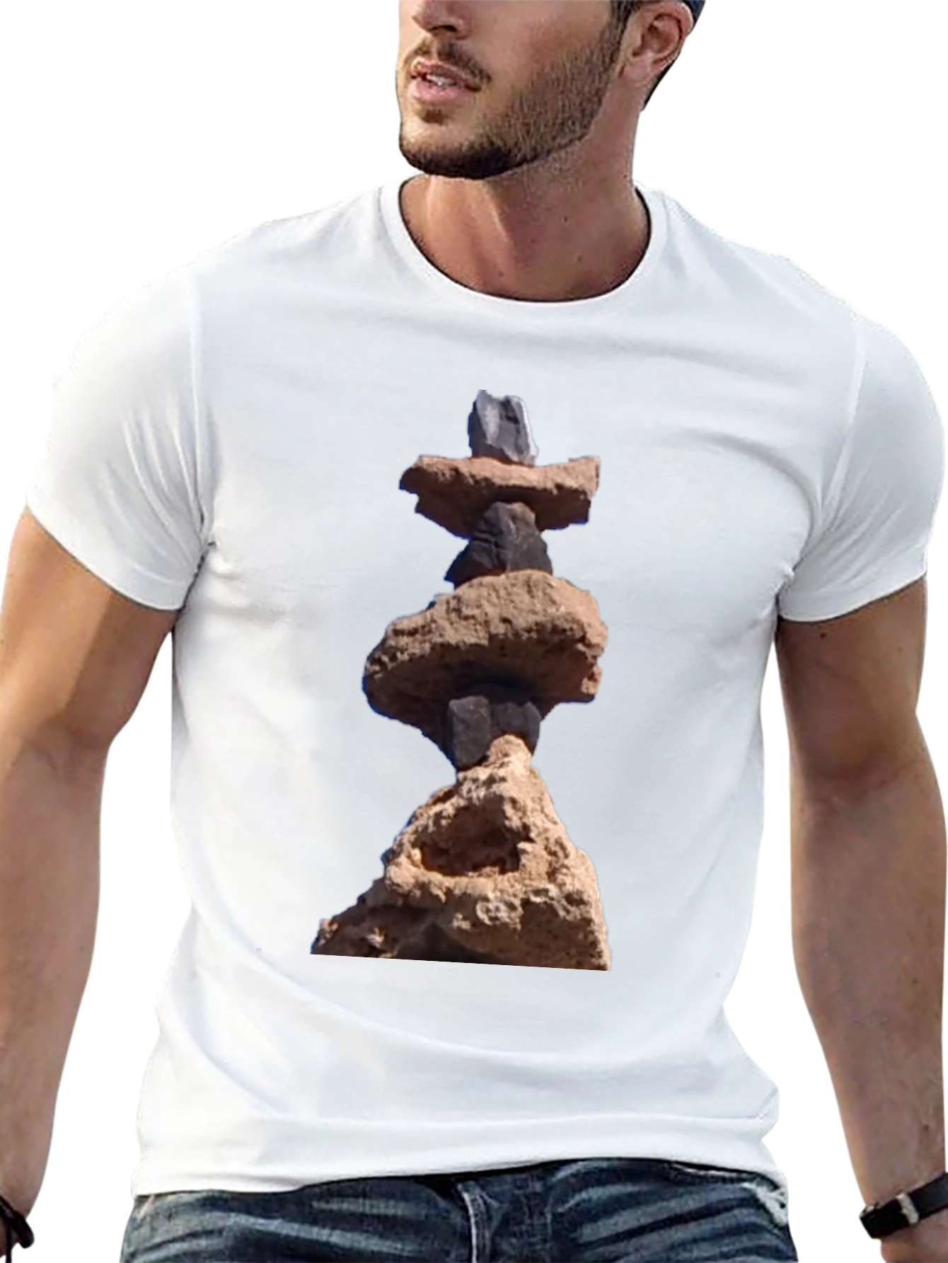 Stacked Stones Graphic Tee