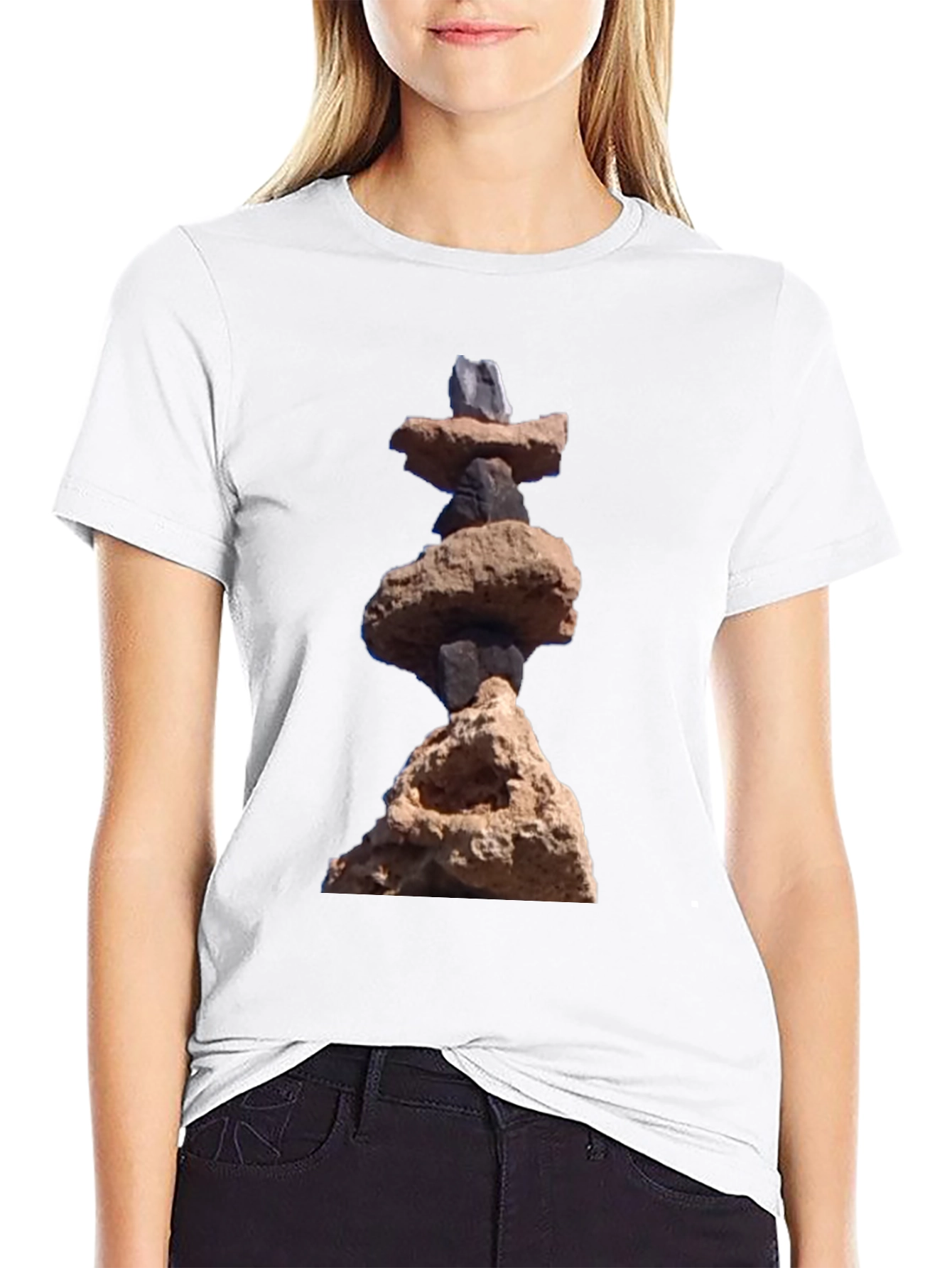 Stacked Stones Graphic Tee