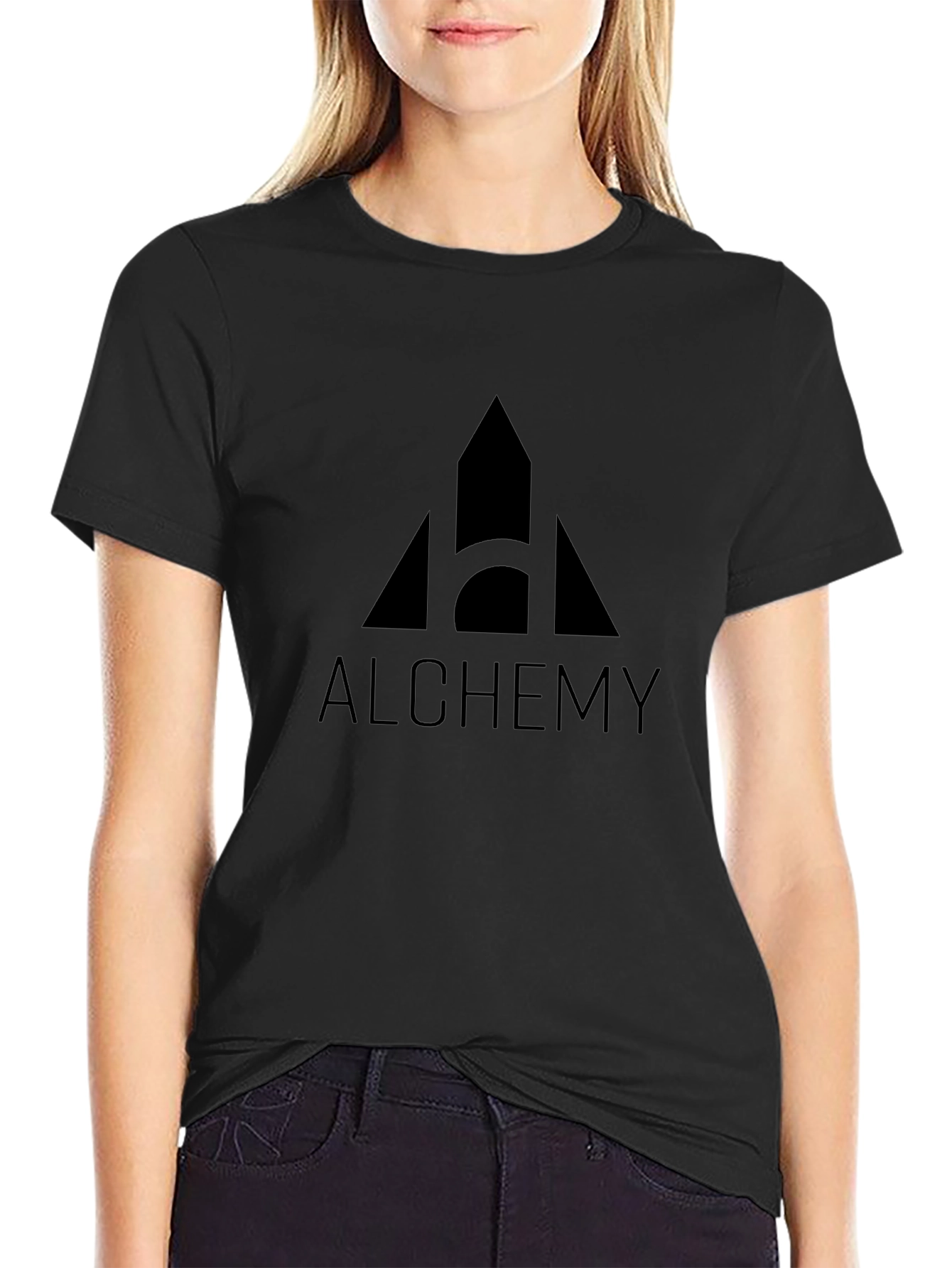 Alchemy Graphic Print Black T-Shirt