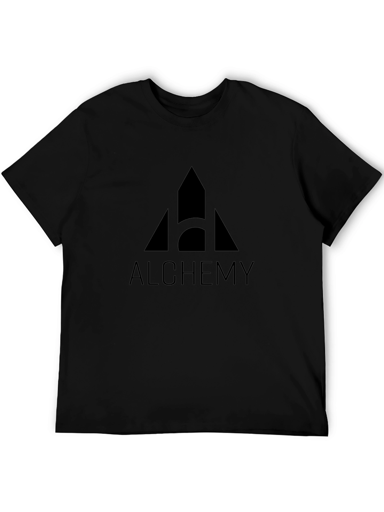 Alchemy Graphic Print Black T-Shirt