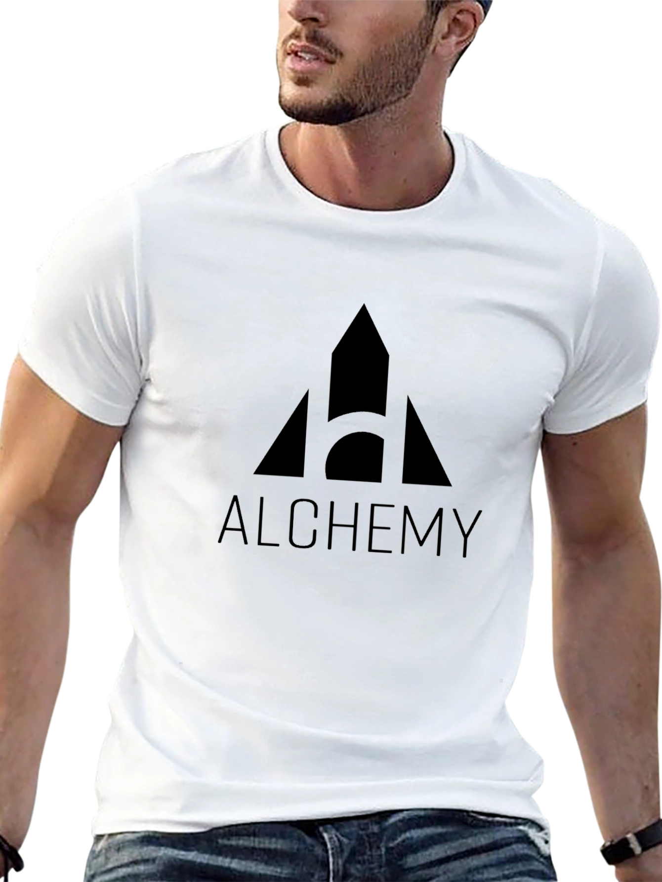 Alchemy Graphic Print Black T-Shirt