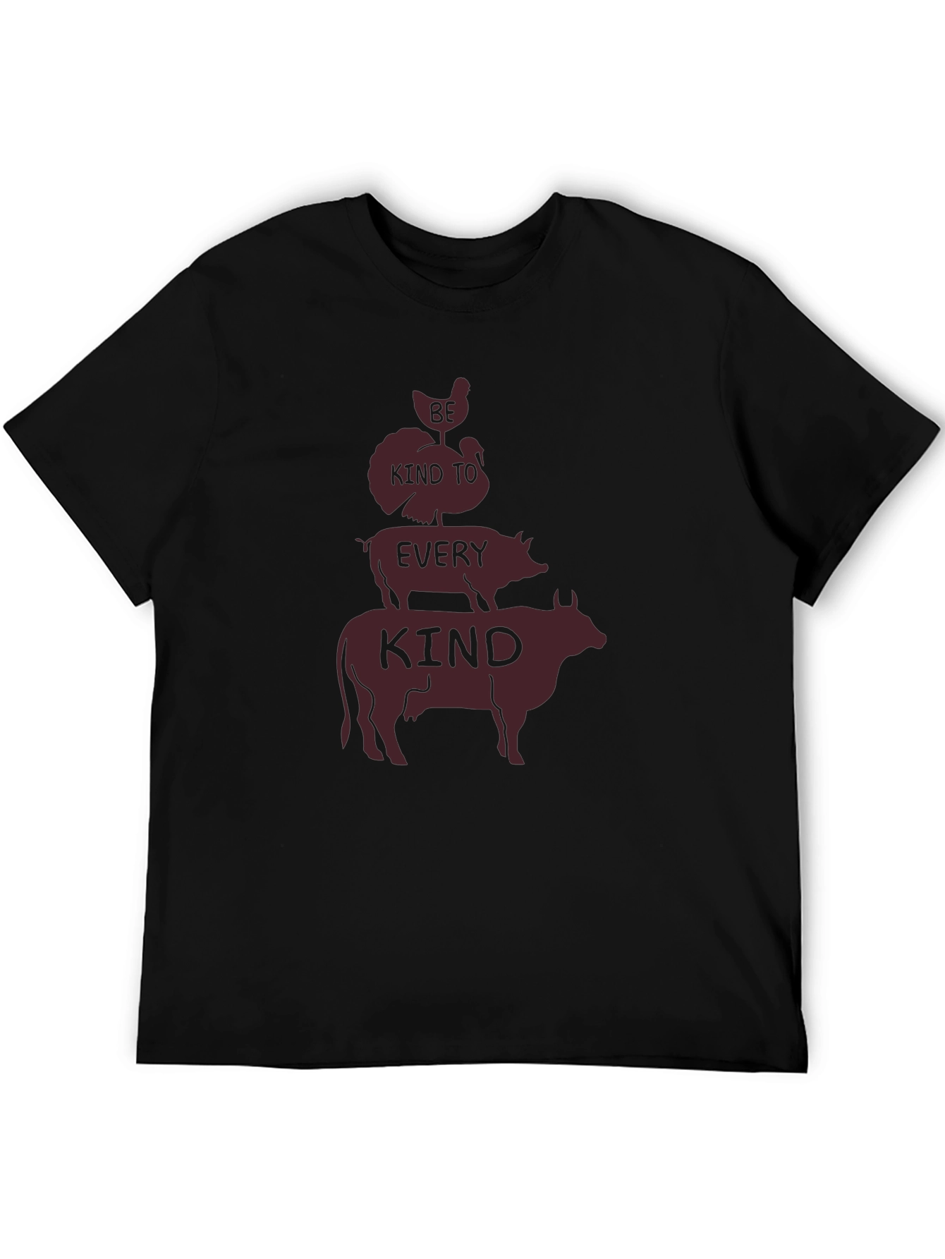 Be Kind To Every Kind Vegan Graphic Tee