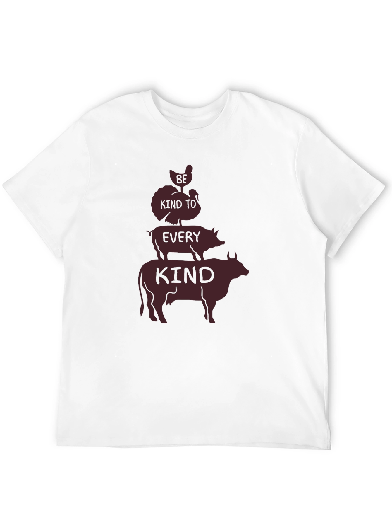 Be Kind To Every Kind Vegan Graphic Tee