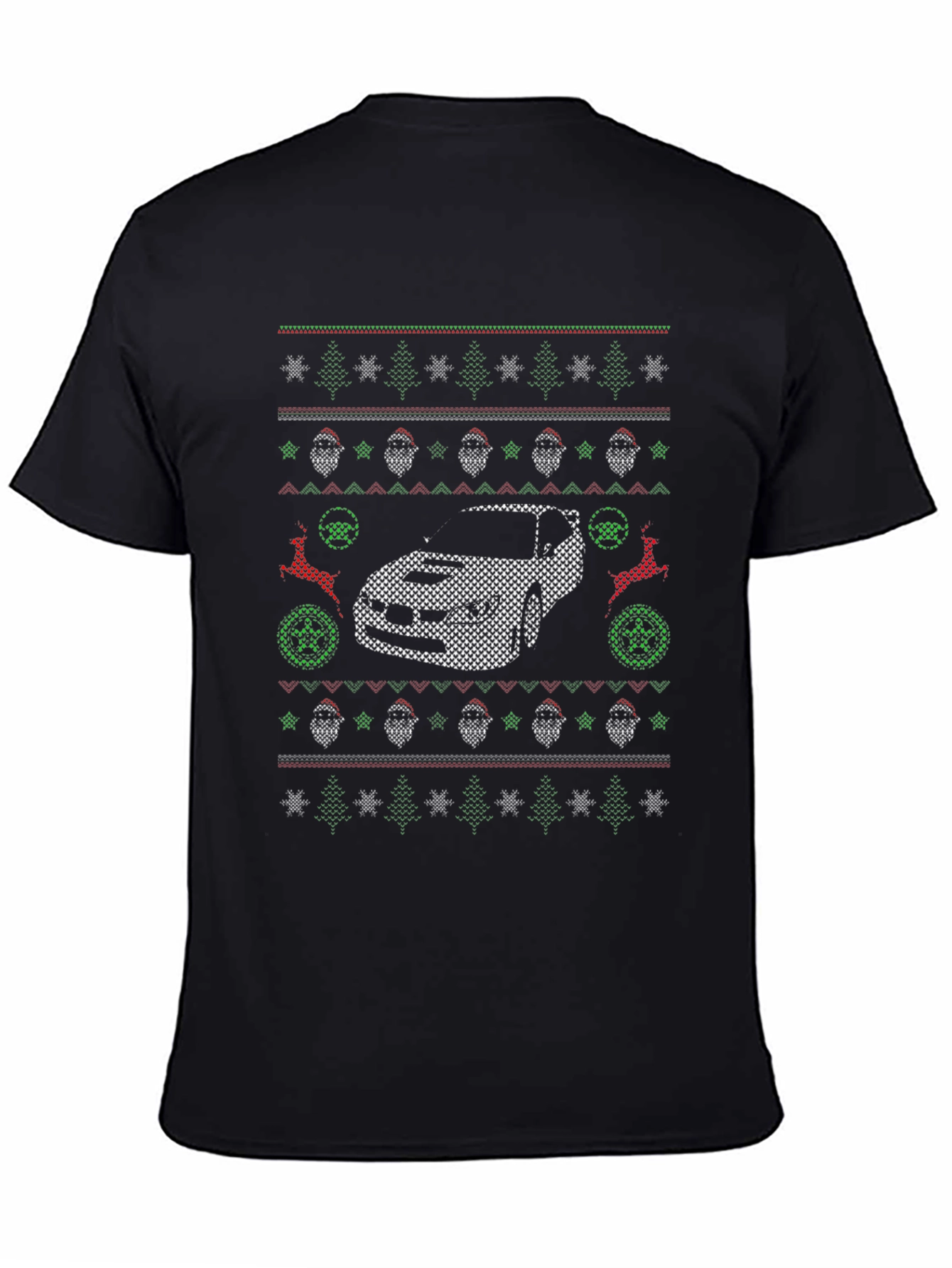 Ugly Christmas Car Sweater T-Shirt