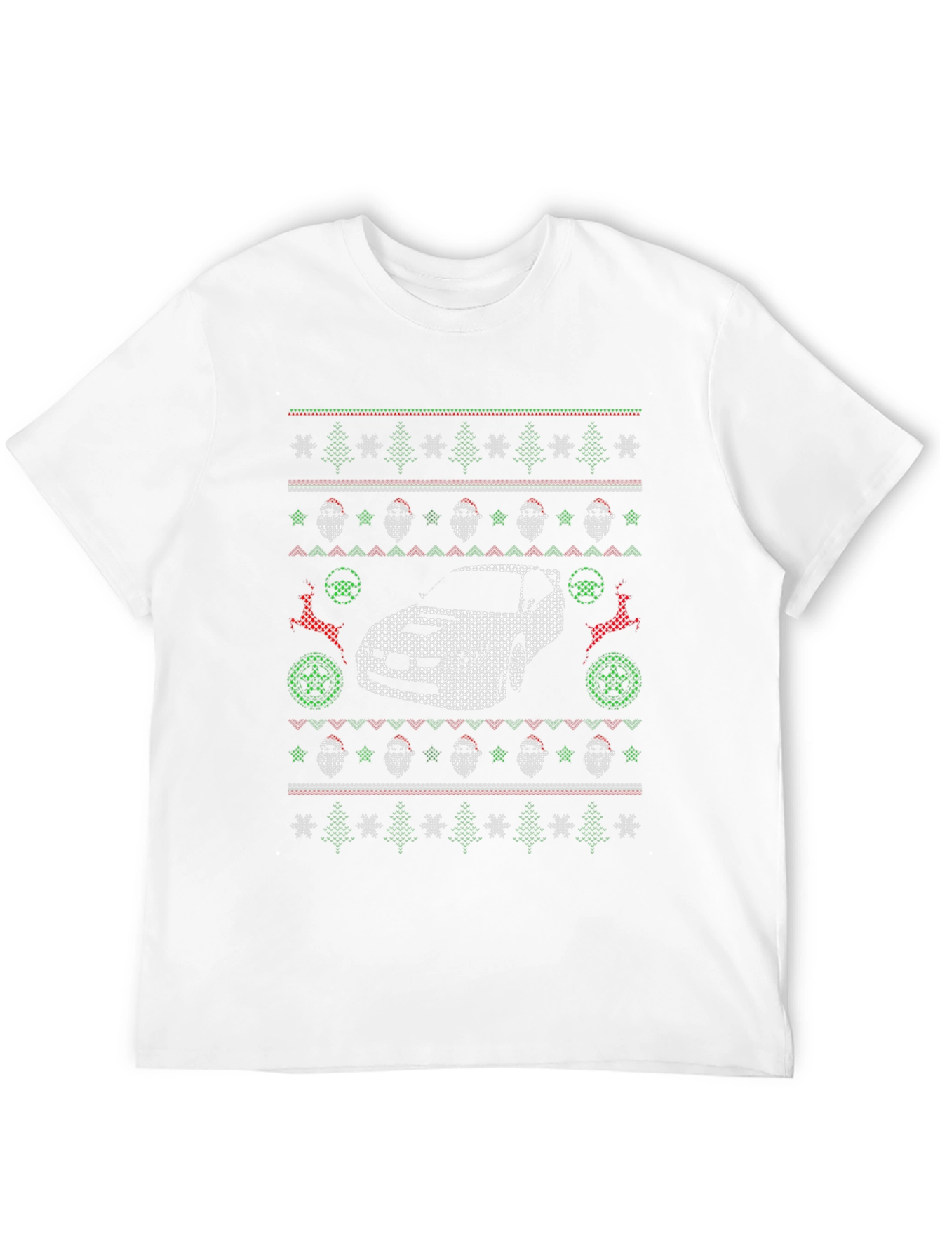 Ugly Christmas Car Sweater T-Shirt
