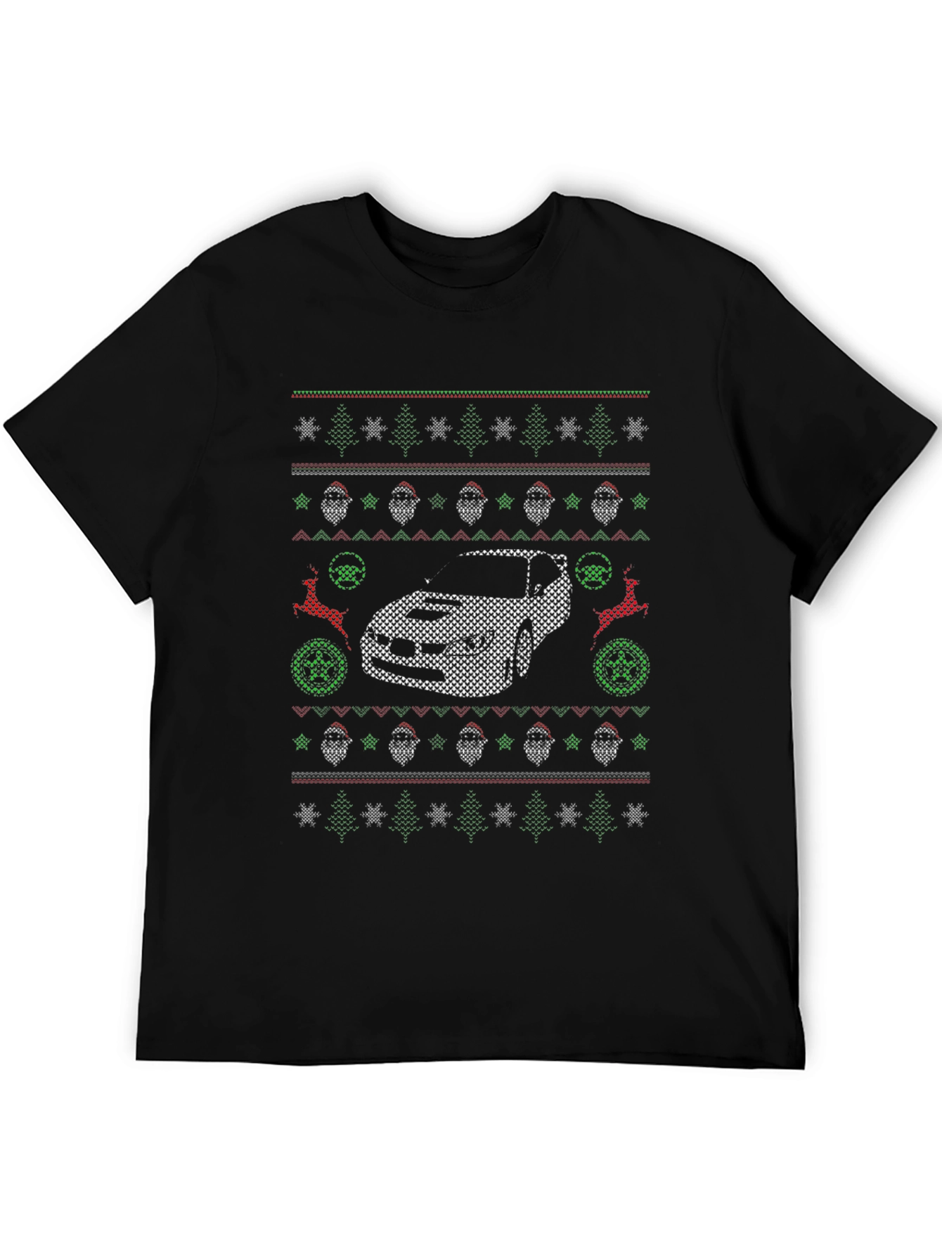 Ugly Christmas Car Sweater T-Shirt