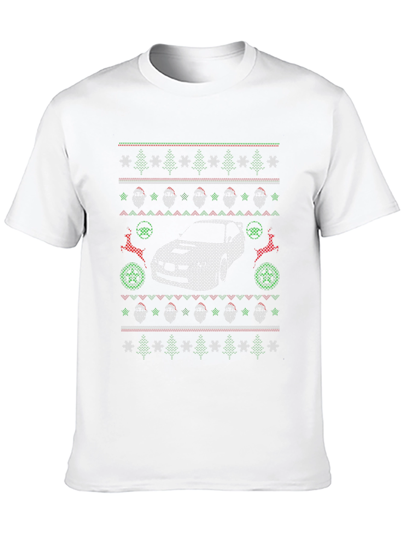 Ugly Christmas Car Sweater T-Shirt