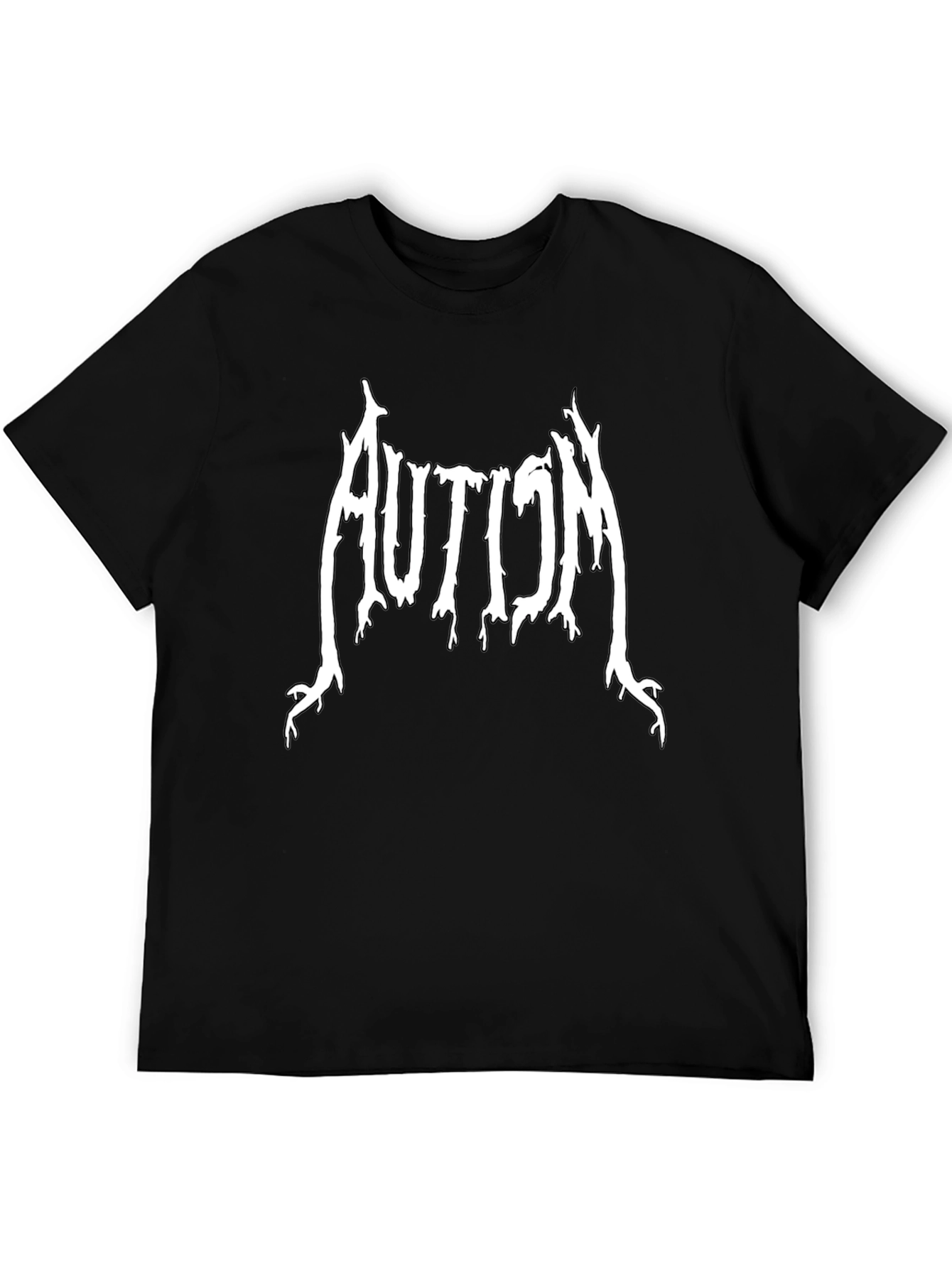 Black Metal Autism Awareness T-Shirt