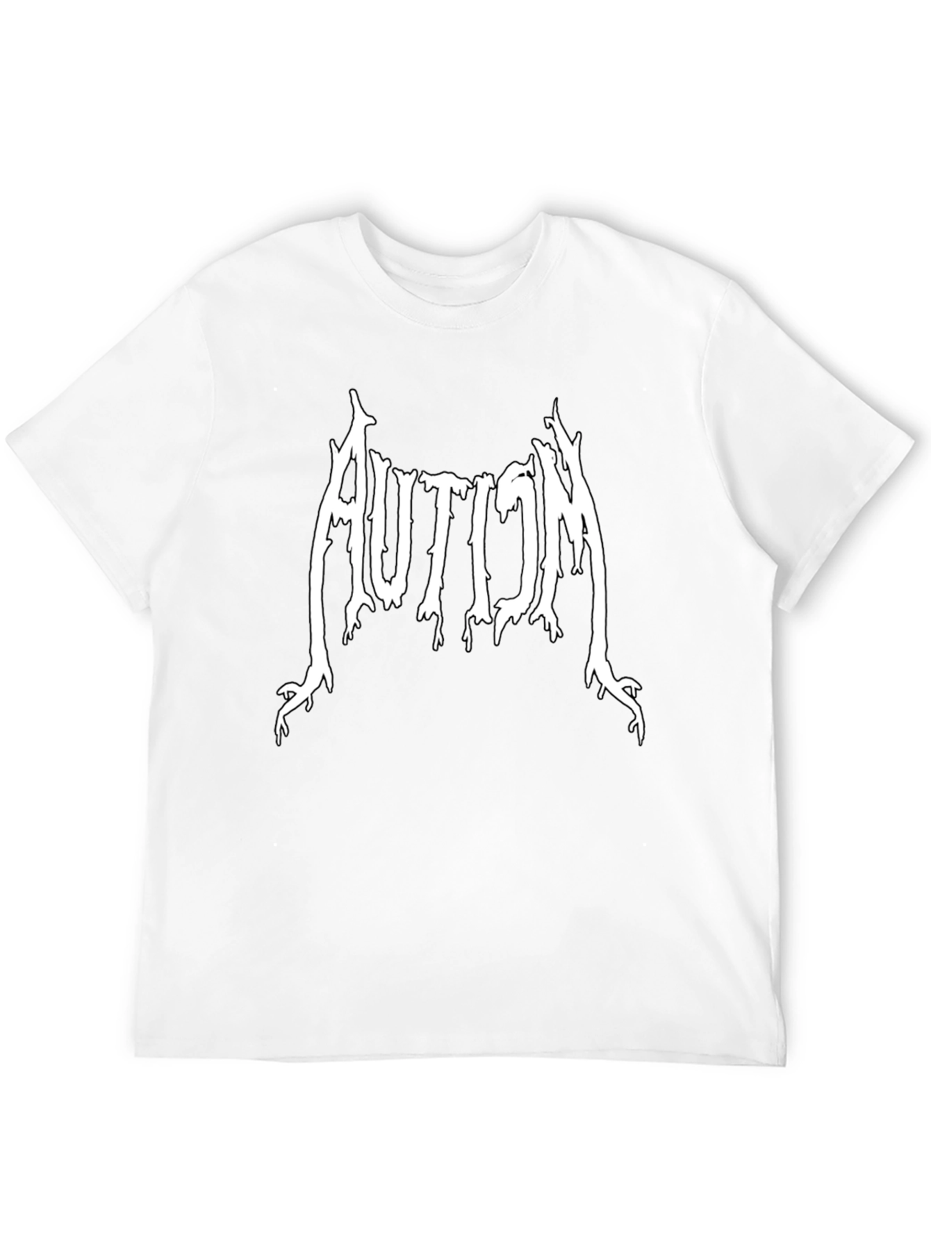 Black Metal Autism Awareness T-Shirt