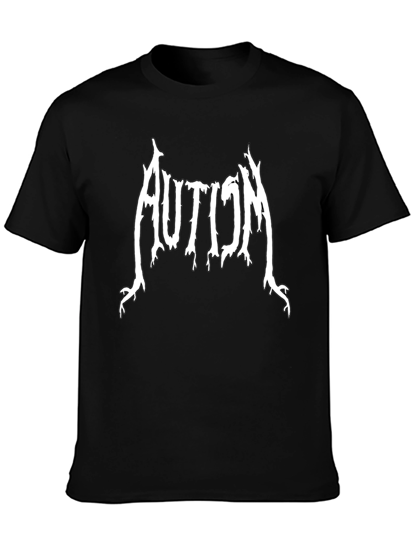 Black Metal Autism Awareness T-Shirt