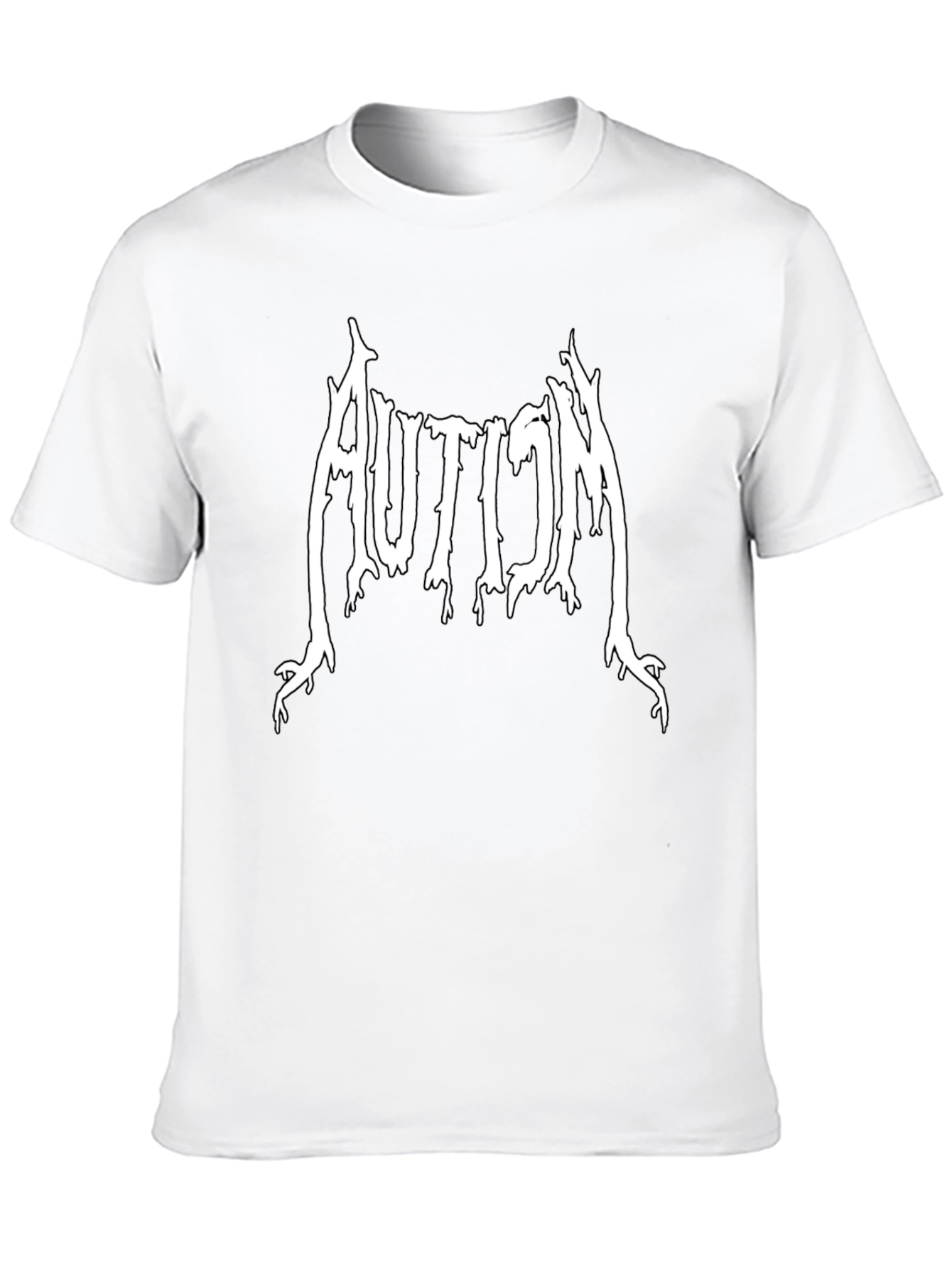 Black Metal Autism Awareness T-Shirt
